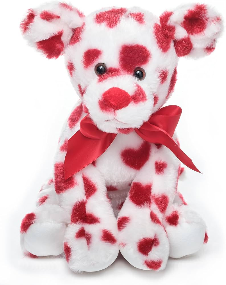 Bearington Romantic Rover Valentine's Day Stuffed Animal, 12 Inch Puppy Stuffed Animal, Ideal for... | Amazon (US)