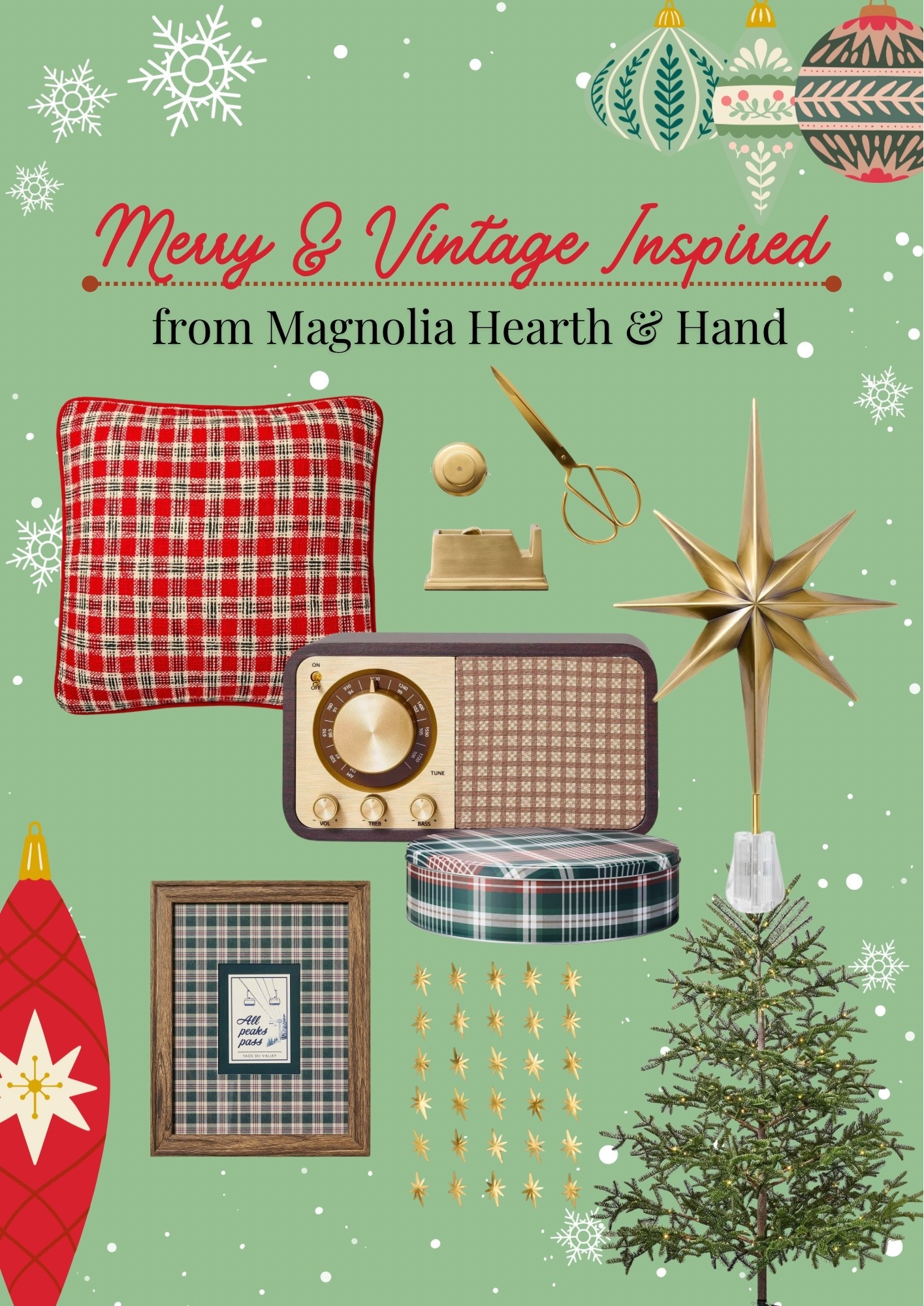 Cute vintage inspired items from the new Hearth & Hand Christmas drop! 🎄

#LTKParties #LTKSeasonal #LTKHome