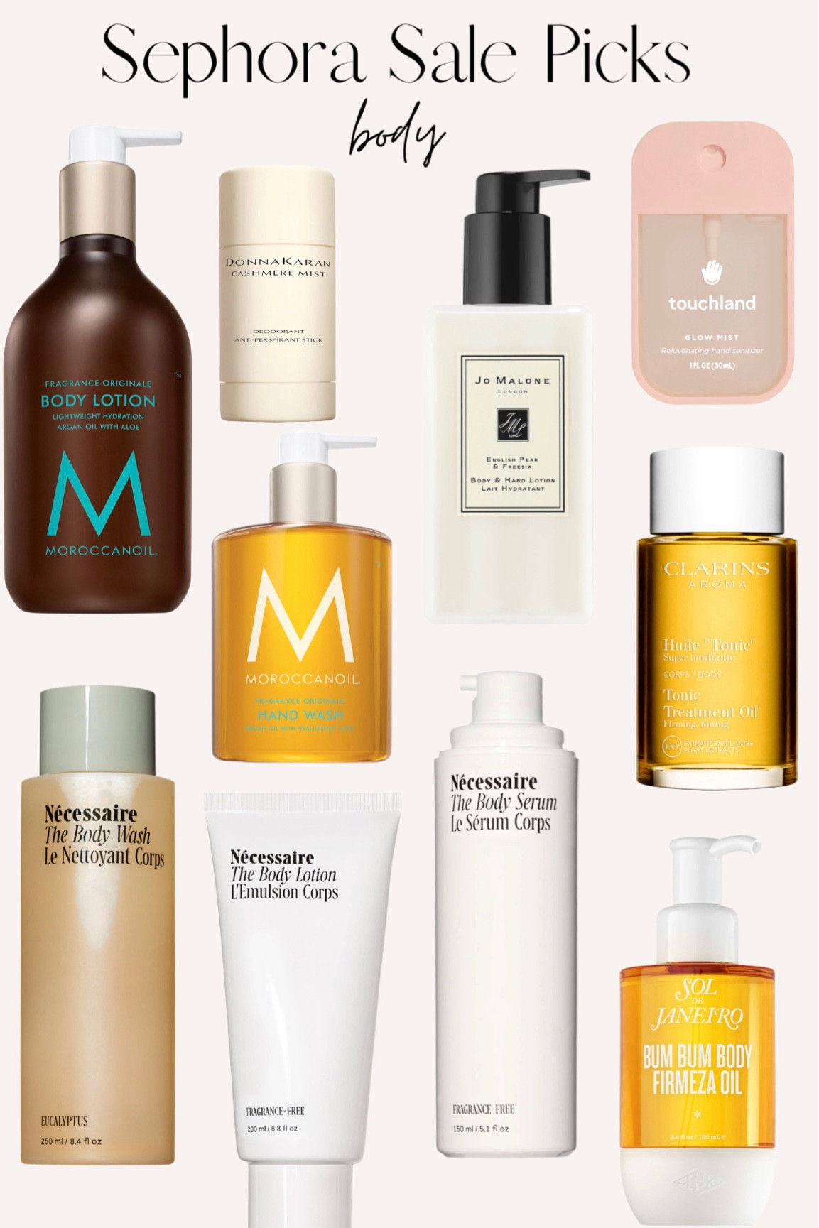 Sephora body product favorites. Lotion, soap, body wash, body oil. 

20% off today 12/10/23 with code YAYGIFTING 

#LTKbeauty #LTKGiftGuide #LTKsalealert