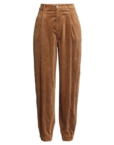 (+) People Woman Pants Brown Size 27 Modal, Cotton, Elastane | YOOX (US)