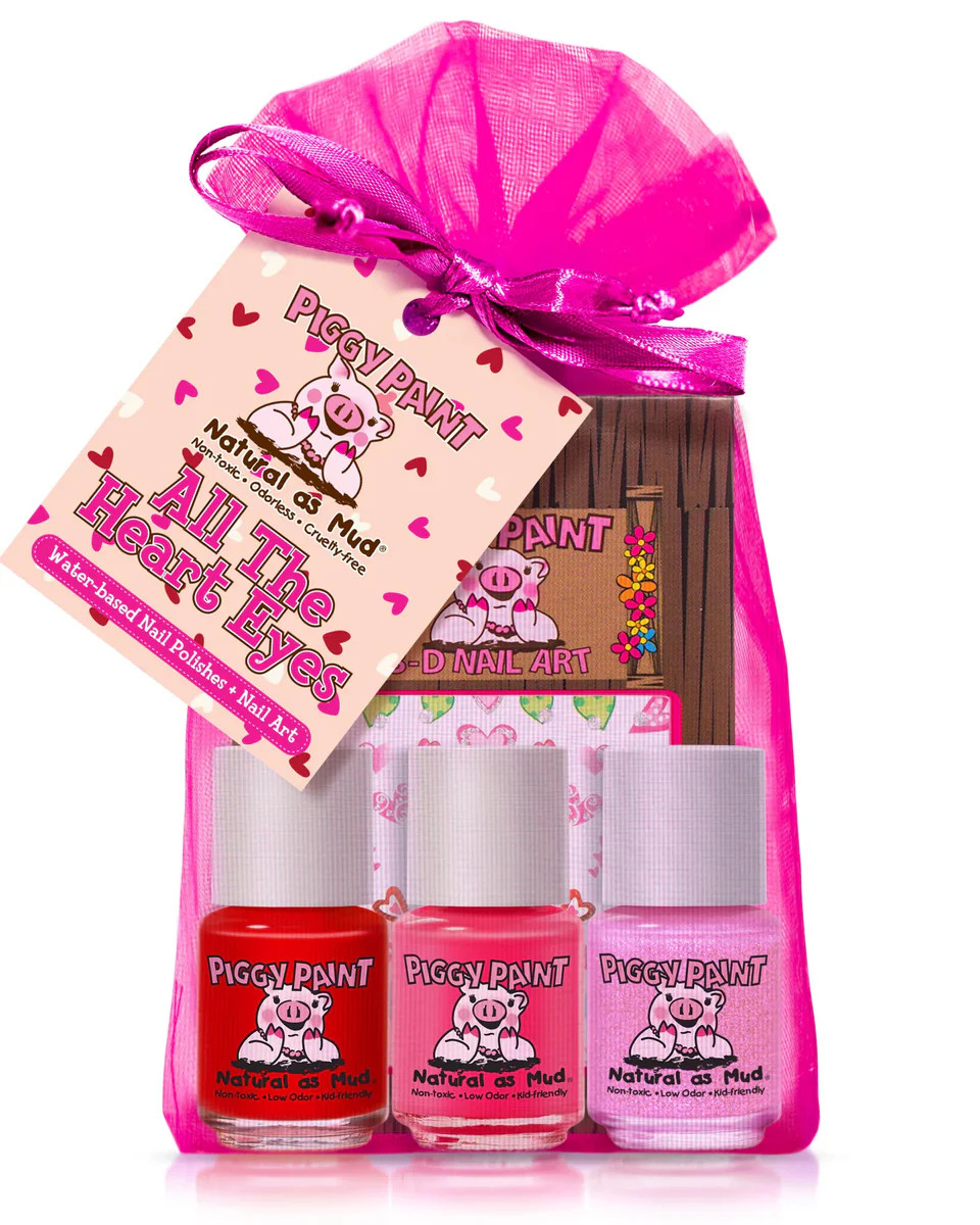 All the Heart Eyes Nail Polish Gift Set | Smockingbird Kids