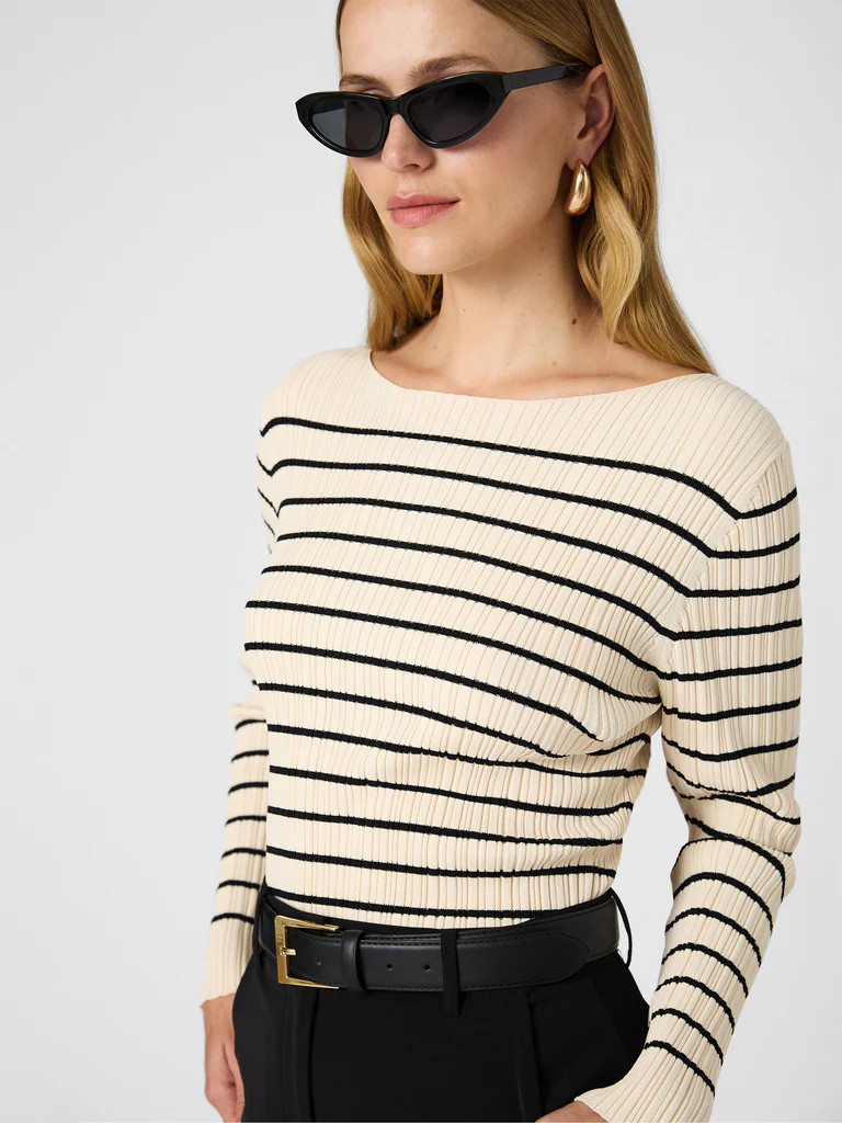Stripe Crinkle Knit | French Connection (US)