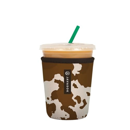 Sok It JavaSok Iced Coffee & Cold Soda Insulated Neoprene Cup Sleeve (Cowgirl, Small: 16-20oz) | Amazon (US)