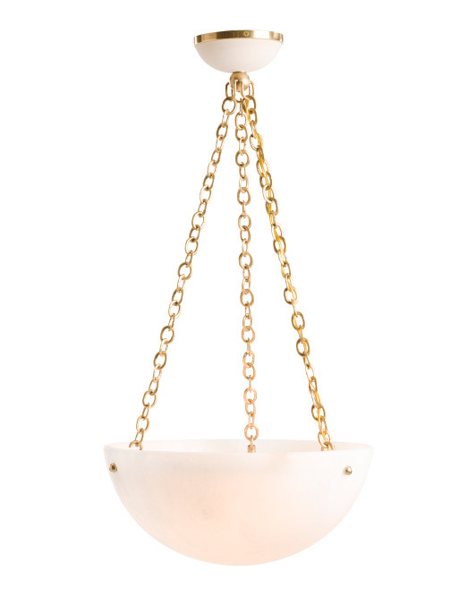 30.75x16 Oconnor Alabaster Hand Rubbed Finish Chandelier | Home | Marshalls | Marshalls