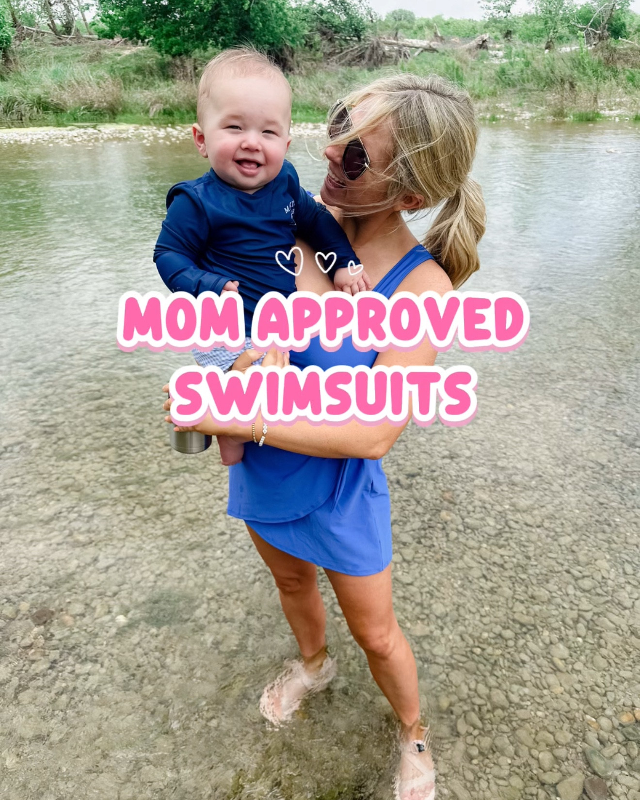 Mom approved swimwear! Rounding up my favorites! If you are a mama chasing after little ones or just prefer a little more full coverage, these are for you! For size reference, I am in a M 5.4ft 135lbs 36C 💙

#LTKSwim #LTKmomlife