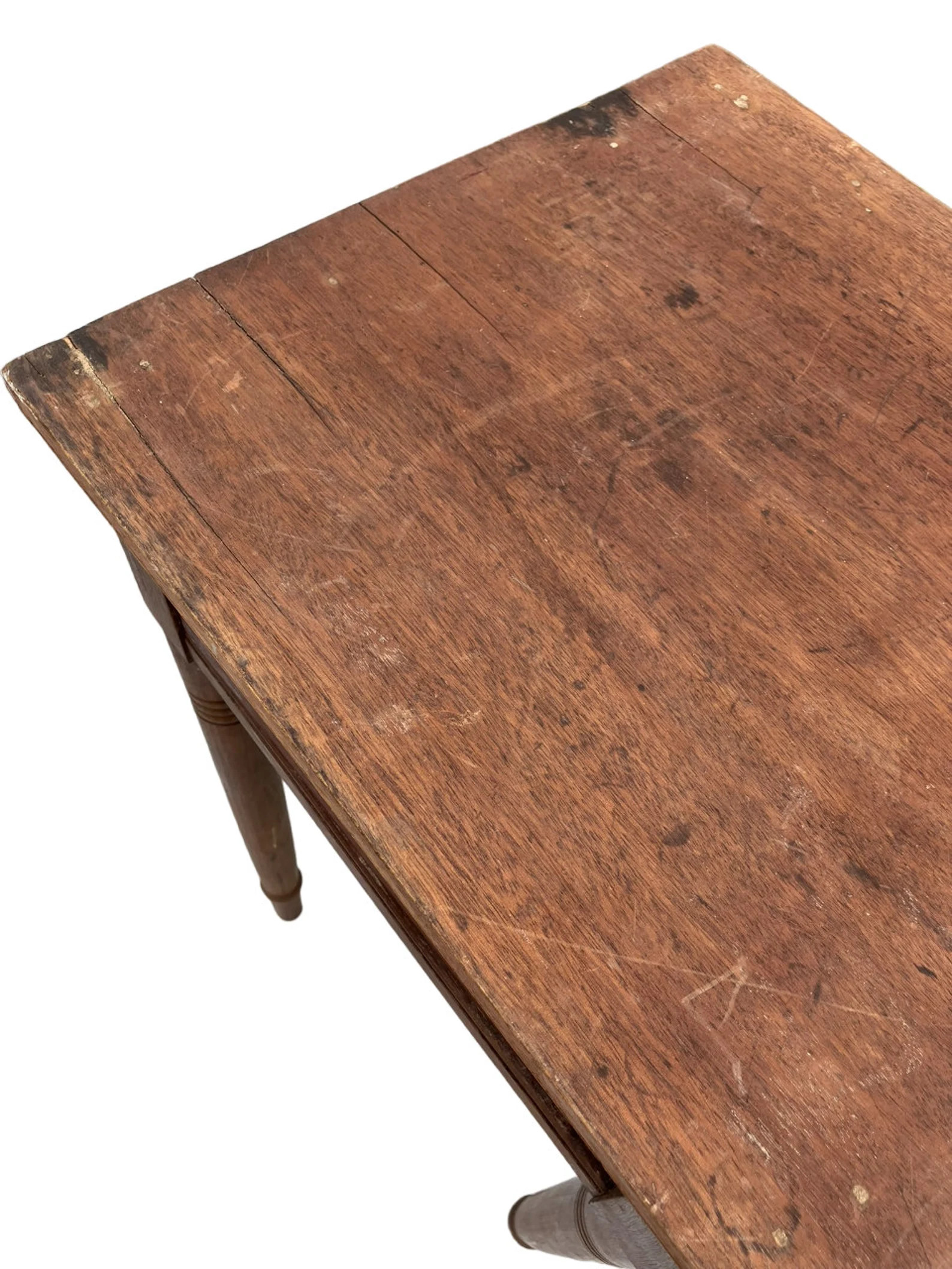 Antique Side Table One Drawer Work Table Stand Walnut Primitive Cottage Original Finish End Table... | Etsy (US)