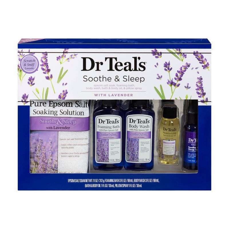 Dr Teal's Lavender Regimen Bath and Body Gift Set - 5pc | Target