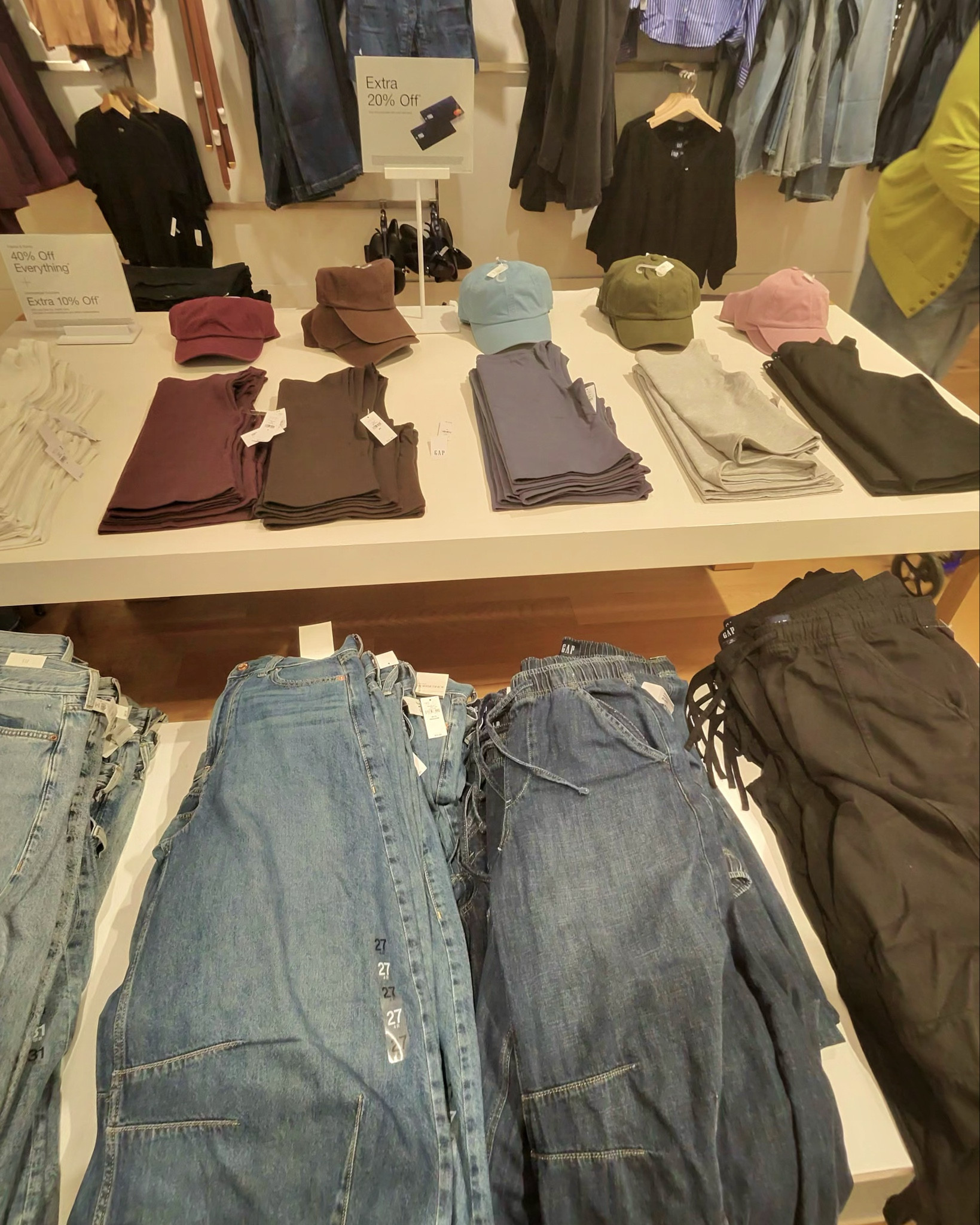 Gap jeans are my favorite 