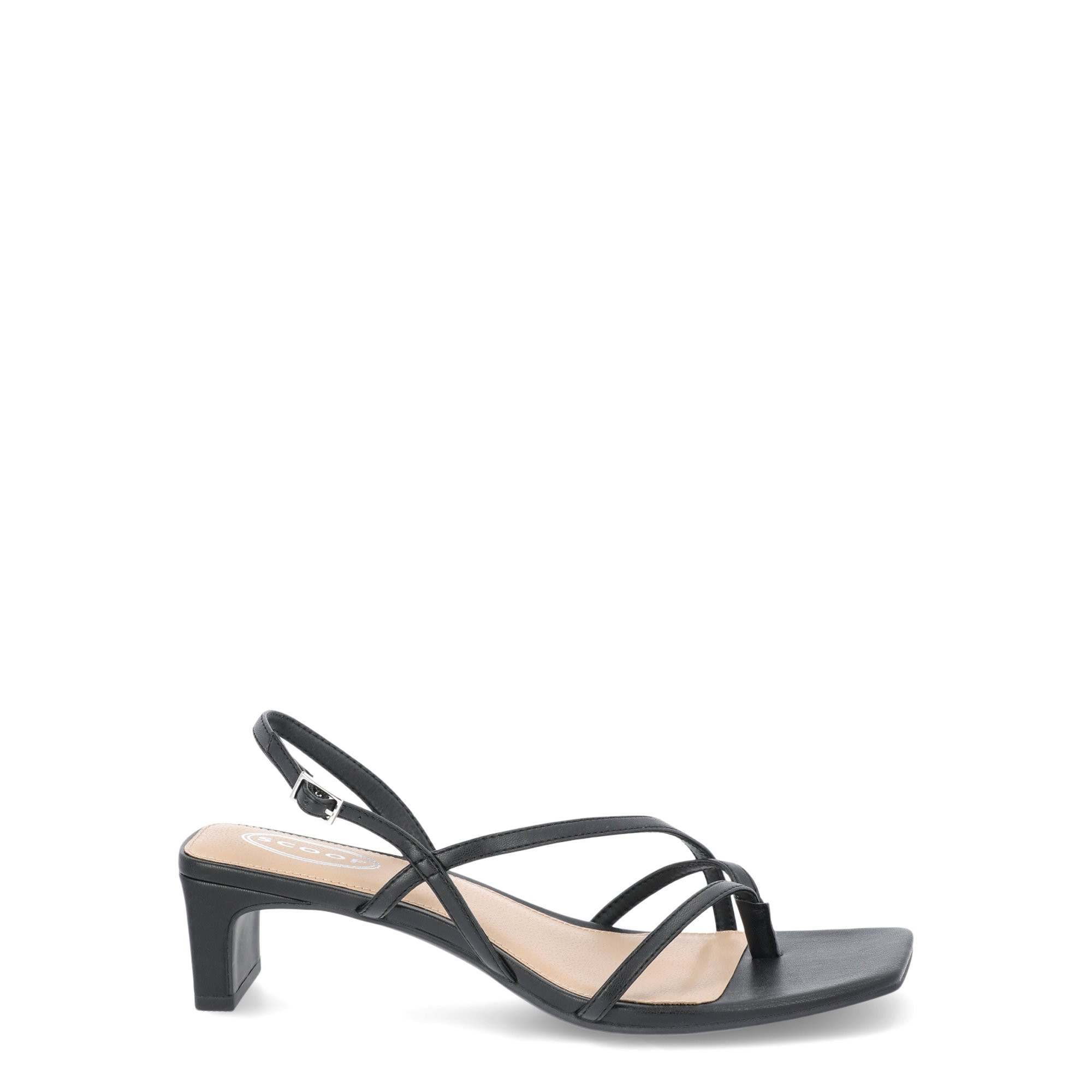 Scoop Women's Slingback Block Heels with Adjustable Strap | Walmart (US)