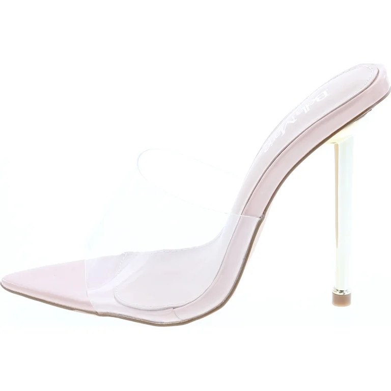 Bella Marie Womens Addy-1 Fashion Lucite Transparent High Heel Dress Shoes | Walmart (US)