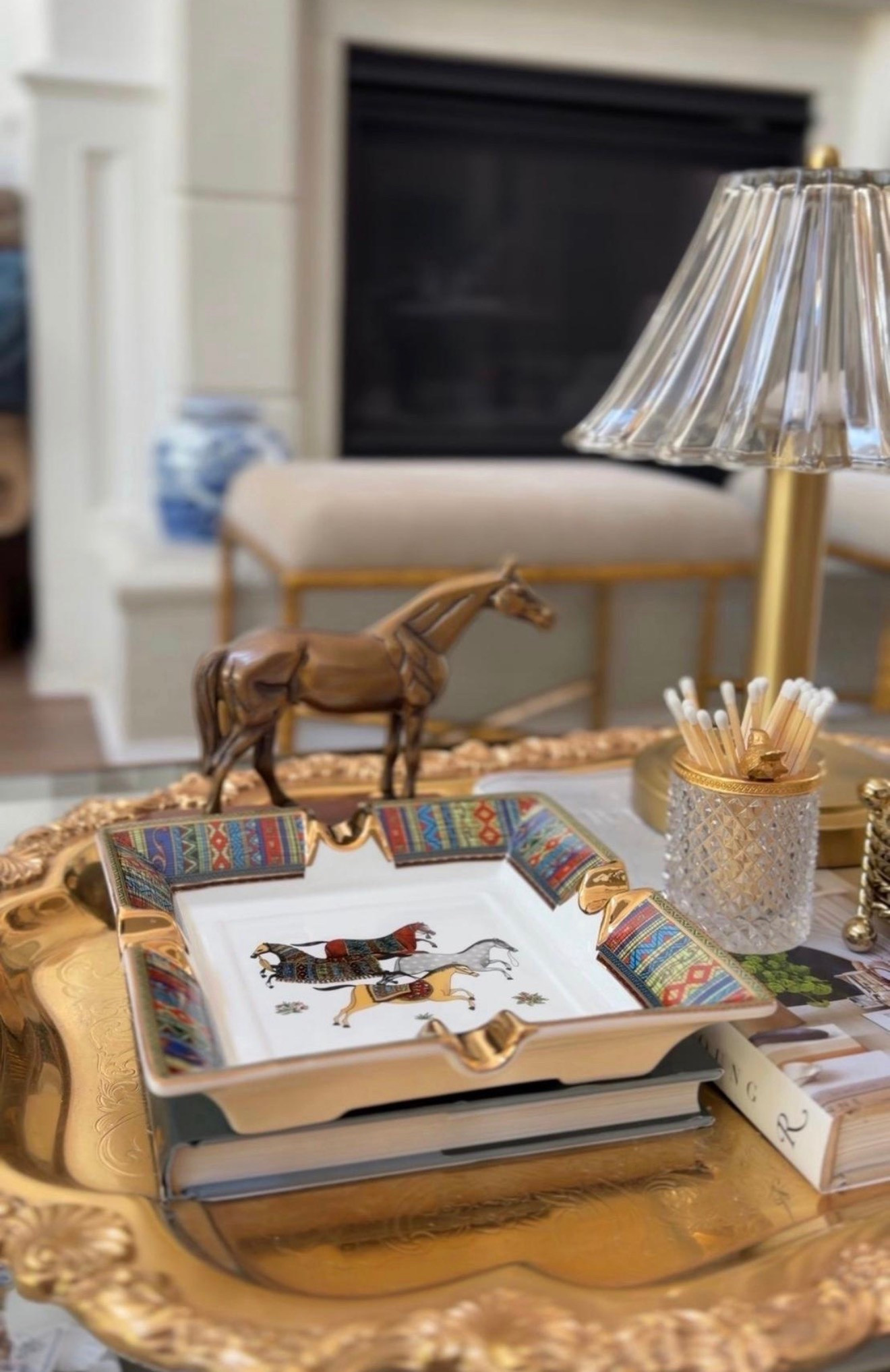 A little equestrian charm with a touch of gold

Follow me @miriamobrien on IG and TikTok 

ElegantHome #EquestrianDecor #TimelessDecor #LuxuryHome #CollectedHome #ClassicInteriors #HomeDecorInspo #GoldDecor

#LTKHome #LTKOver40 #LTKSeasonal

#LTKHome #LTKOver40 #LTKSeasonal