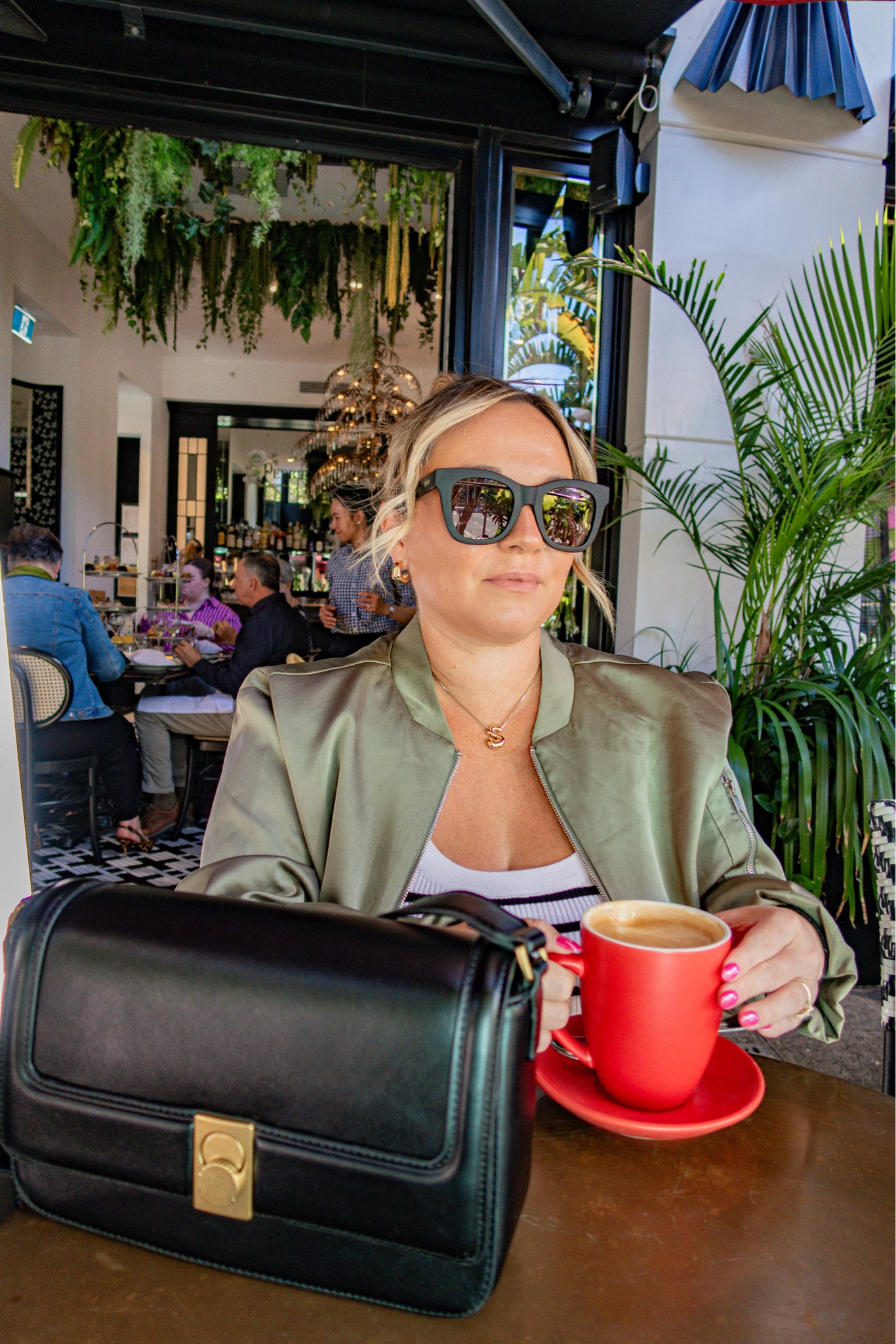 Australia outfit 
Midsize travel outfit 
Bomber jacket size large 
Tank top size XL 
Pants size large 
Use code STYLENRIGHT20 for 20% off site wide 

Travel outfit, midsize style, casual outfit, midsize mom, size 12 style, fall outfits 

#LTKTravel #LTKMidsize #LTKSeasonal