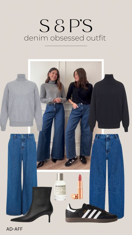 Denim obsessed- the best wide leg and barrel shape jeans 💙

#LTKstyletip #LTKworkwear #LTKSeasonal