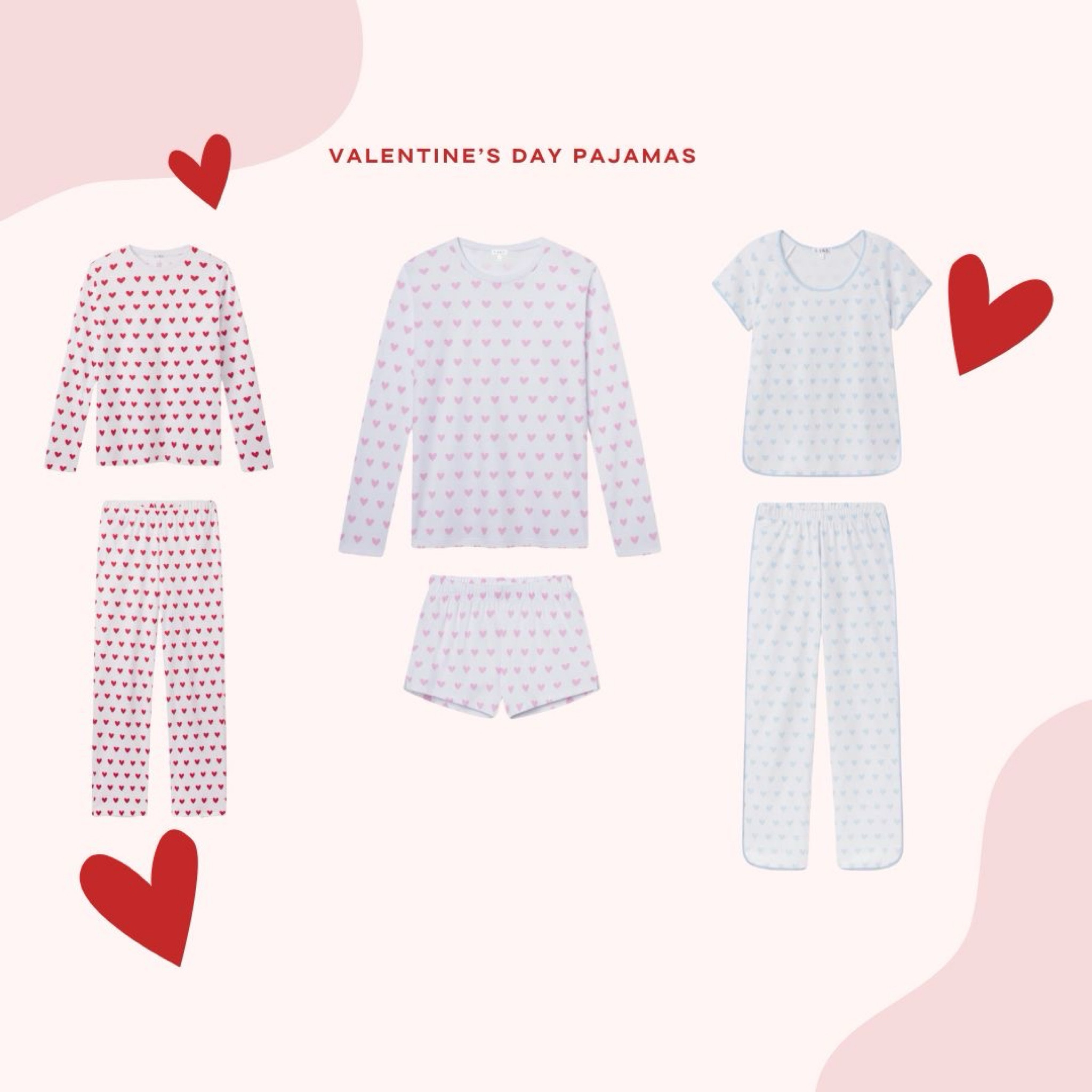 Valentine’s Day pajamas. I ordered myself the red hearts- size small 

#LTKHoliday #LTKSeasonal