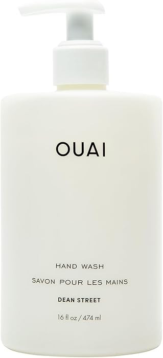 OUAI Hand Wash, Dean Street - Liquid Hand Soap with Jojoba, Avocado, & Rose Hip Oil for Replenish... | Amazon (US)