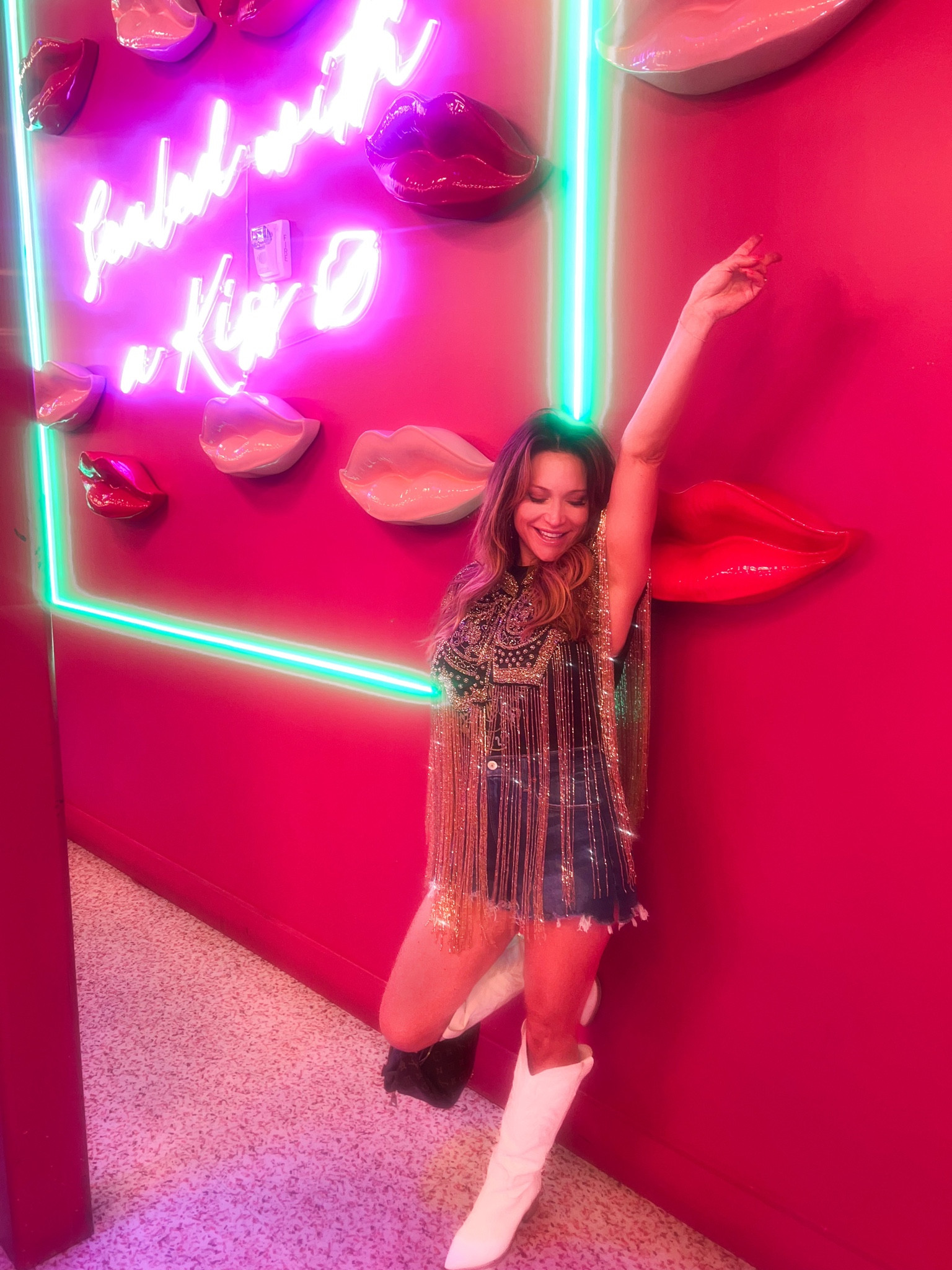 Nashville, country concert, fringe jacket, beaded jacket

#LTKtravel #LTKFind #LTKsalealert