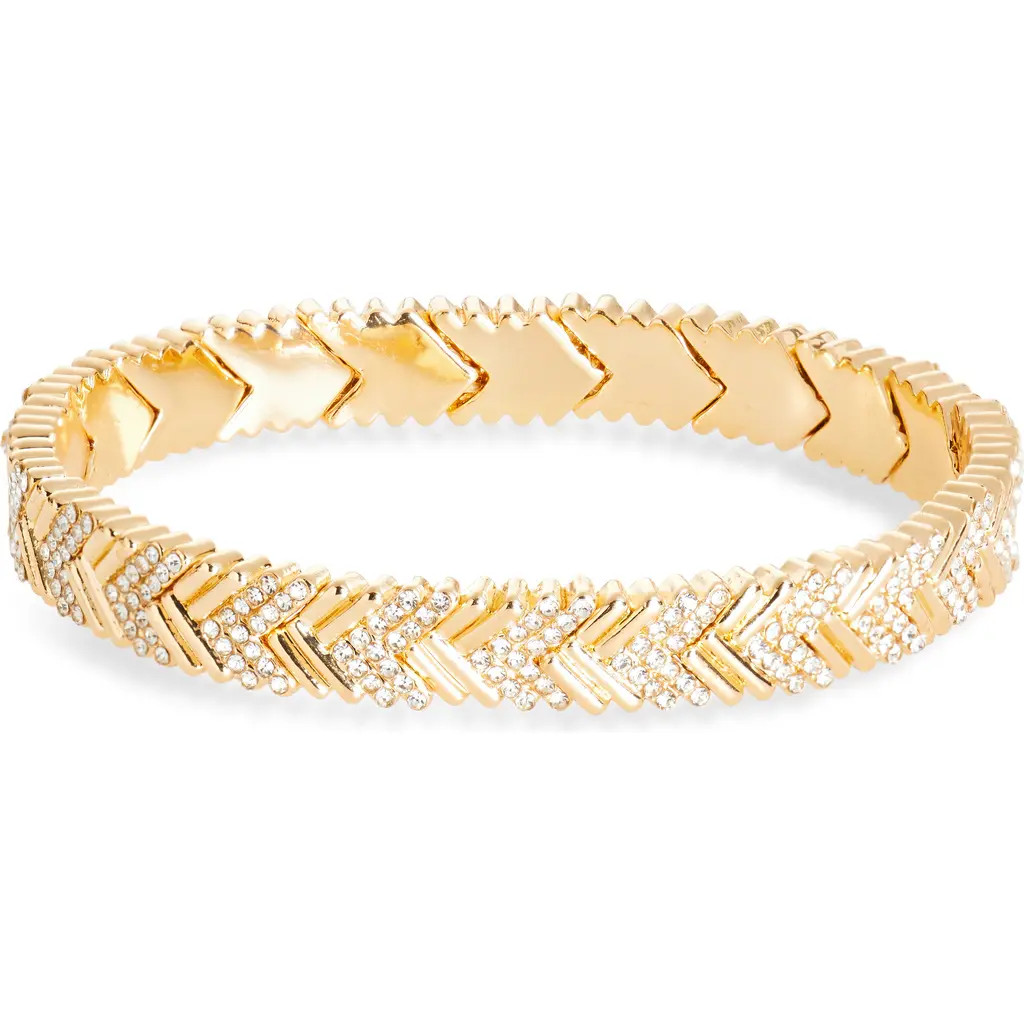 BaubleBar Naya Goldtone Bracelet in Clear at Nordstrom Rack | Nordstrom Rack