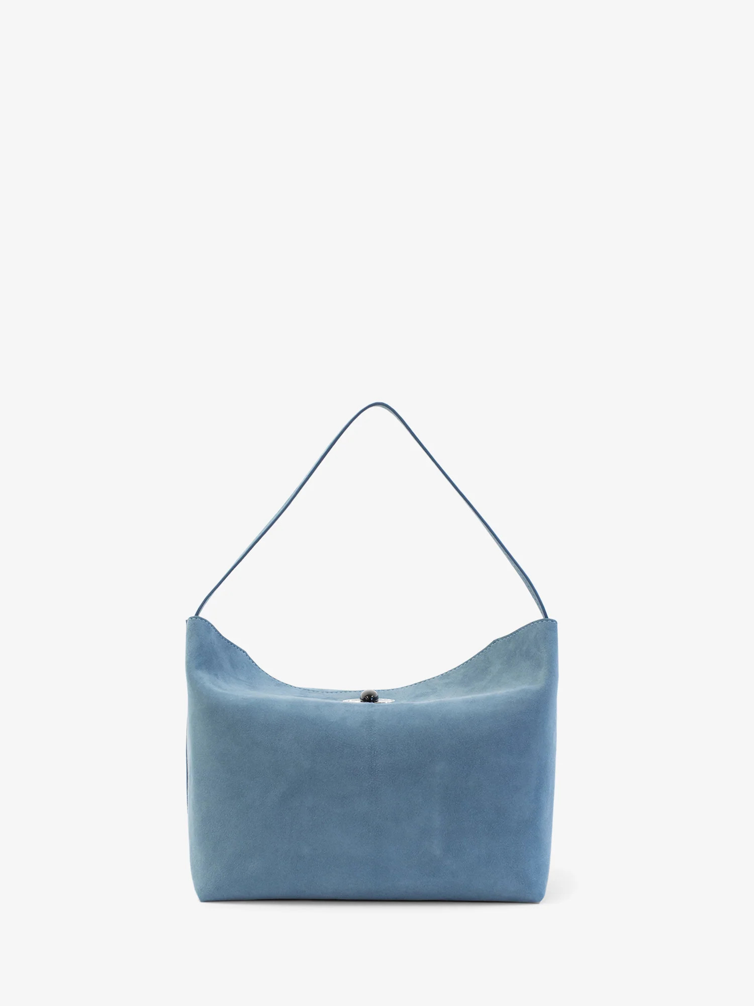 Christopher Esber | Turnlock Suede Shoulder Bag | Christopher Esber (Global)