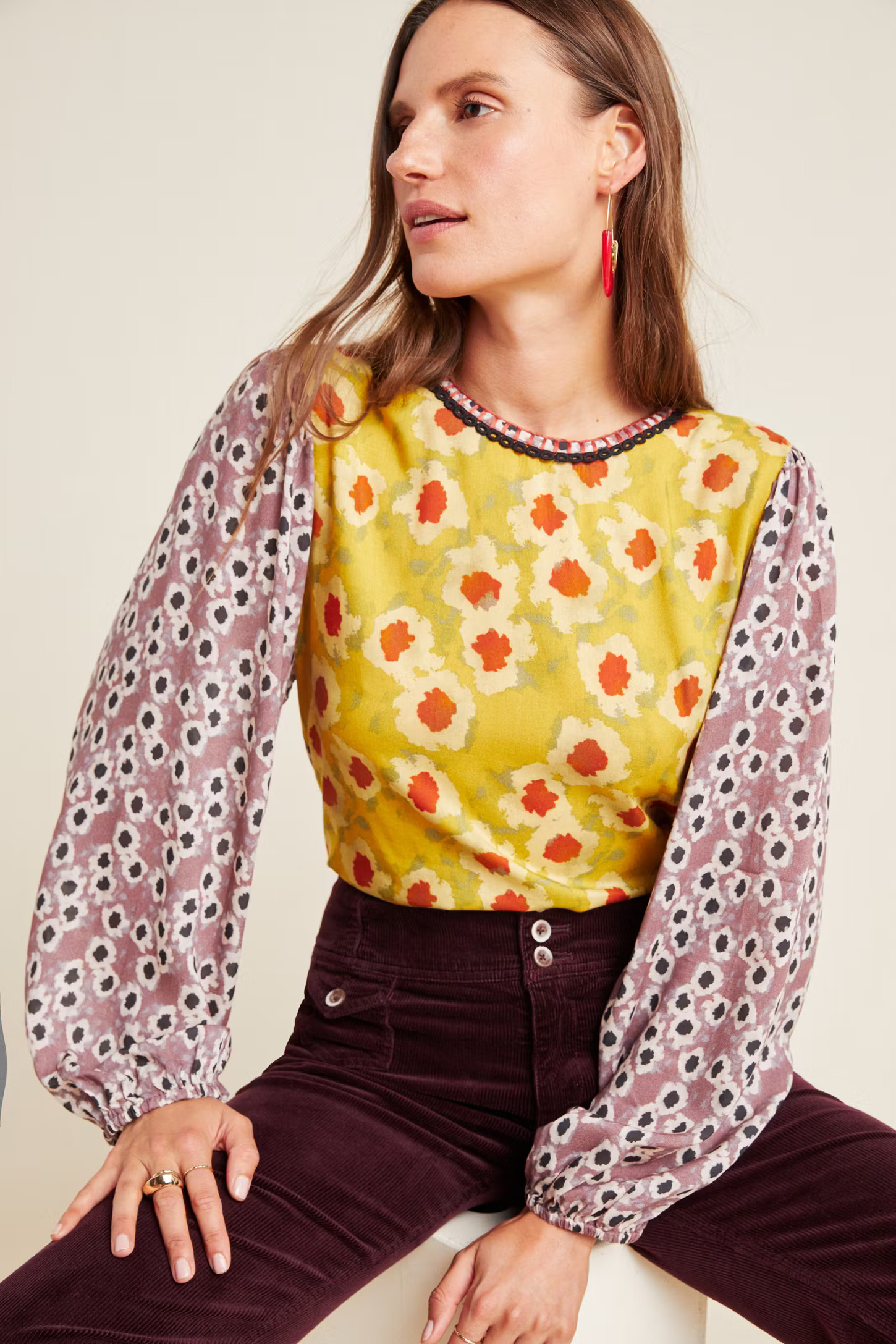 Dorette Floral Blouse | Anthropologie (US)