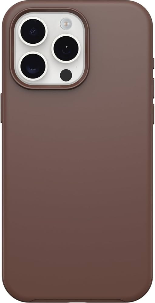 OtterBox iPhone 15 Pro MAX (Only) Symmetry Series Series Case - CHOCOLATE BAR (Brown), snaps to M... | Amazon (US)