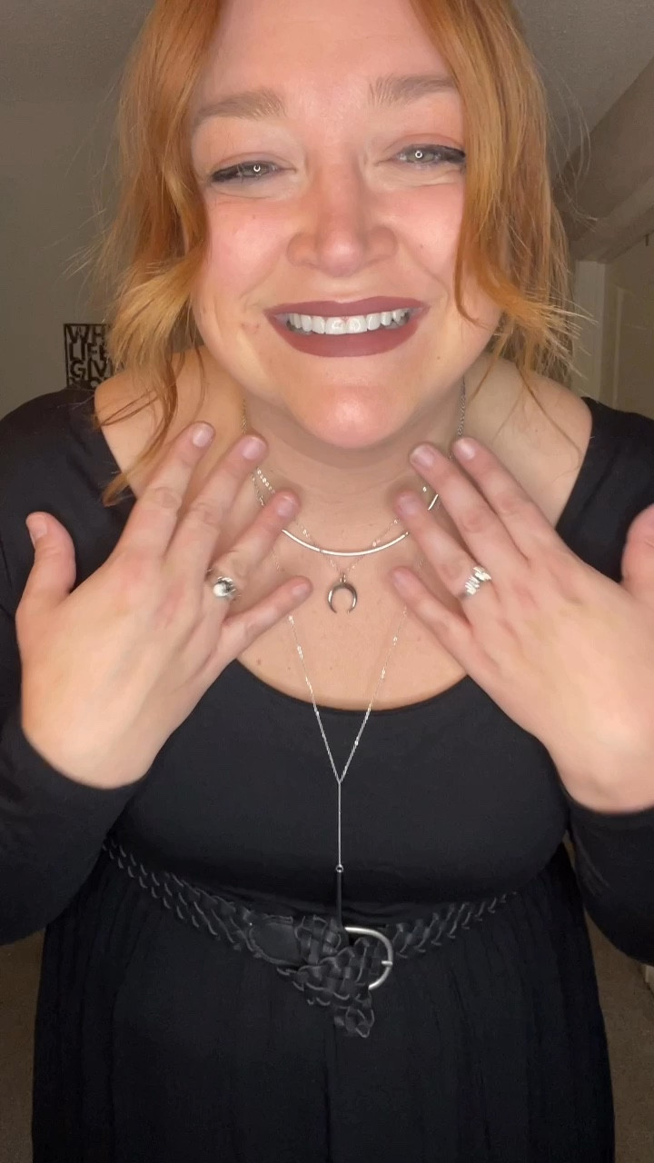 Love this witchy look. I think I’m entering my witchy/cottage core phase.

Wearing the 1X in the dress
XXL in the belt 

Rings: Rebel Rose & ShaneCo 😉 
Purse: DollsKill

#LTKMidsize #LTKSeasonal #LTKPlusSize