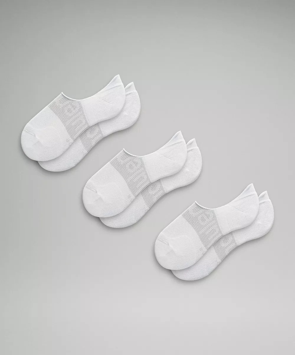 Women's Power Stride No-Show Socks with Active Grip   3 Pack | lululemon UK