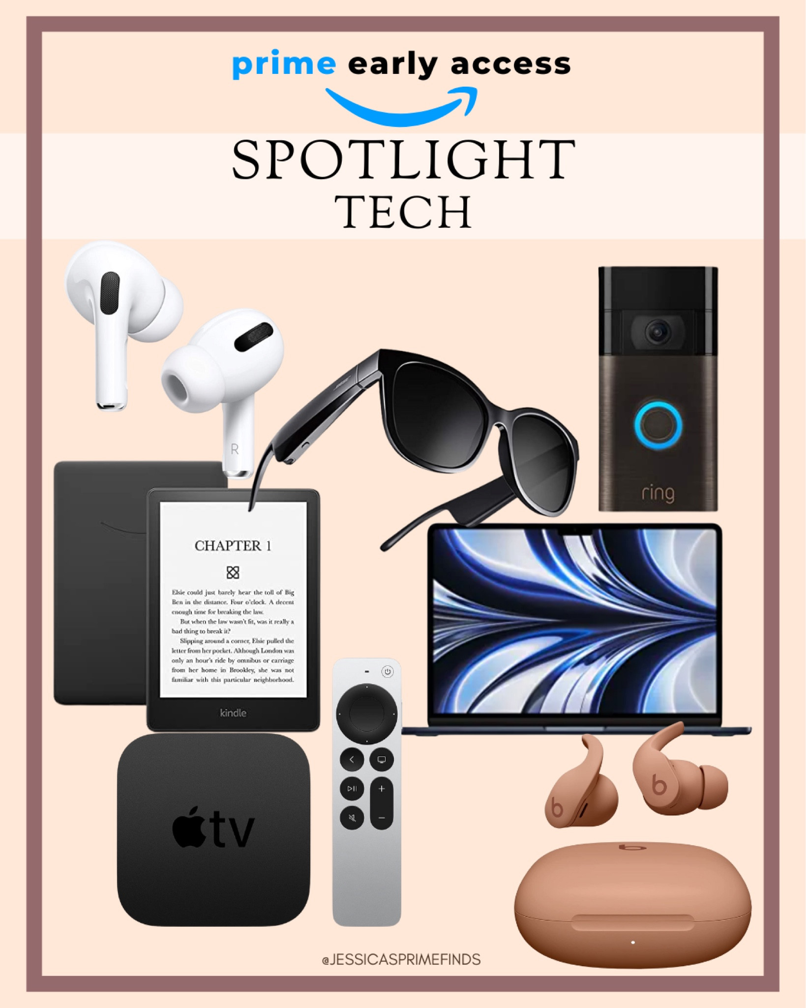 Tech Deals during Amazon Prime Early Access Days 

Amazon Prime Early Access Sale Black Friday Sale Holiday Gifts Gift Guides Deals on Electronics Home Deals Clothes Deals Toy Deals Prime Amazon Brands 


Ring Kindle Echo CRZ eufy iRobot Keurig Nespresso Spanx Apple Dyson iPad Kitchenaid Samsung Sodastream Elemis Living Proof Tile Bose Beats by Dre Nanit SnuggleMe Haaka 

Belt Bag Blazer Sweaters Jackets Shackets Leggings Watch Jewelry Coatigan Sherpa Computers air fryer kitchen appliances slow cooker waffle maker toaster neck massager massage gun kitchen essentials ring electric doorbell home security system security cameras pasta maker blender ice machine countertop ice maker nugget ice TV stand mixer phone stand frame tv air purifier beauty products make up skin care hair care hair products hair tools make up brushes vanity mirror 

Athleisure casual fashion workwear work fashion going out style outfit inspo
Baby toys baby gear toddler toys toddler gift nanny camera toddler learning tower giant playpen baby jail baby clothes baby fall Christmas presents Hanukah presents baby’s first Christmas baby’s first Hanukah 

#LTKhome #LTKGiftGuide #LTKfamily