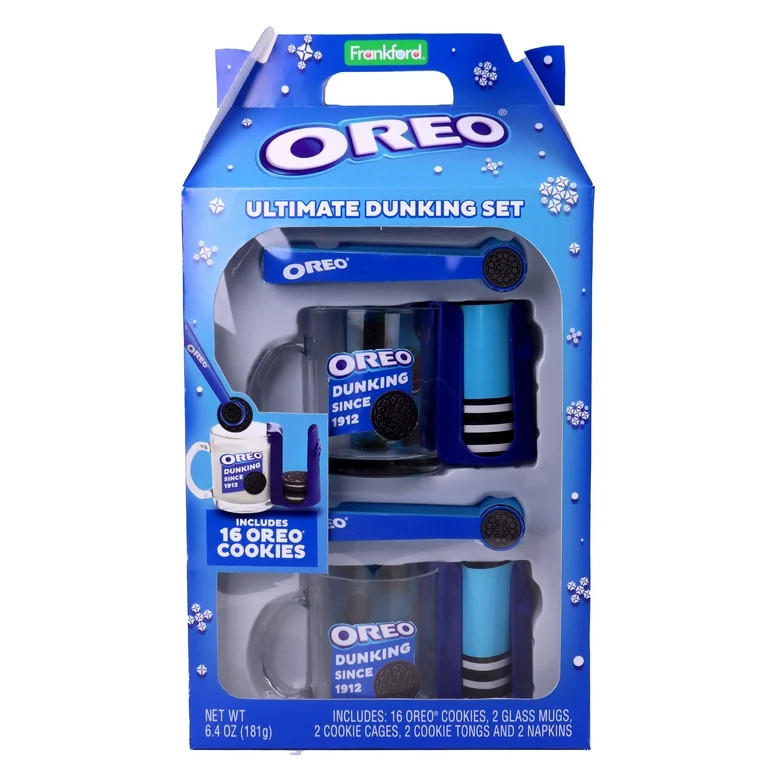 Frankford OREO Cookie Holiday Ultimate Dunking Set, 2-Pack Gift Set | Walmart (US)