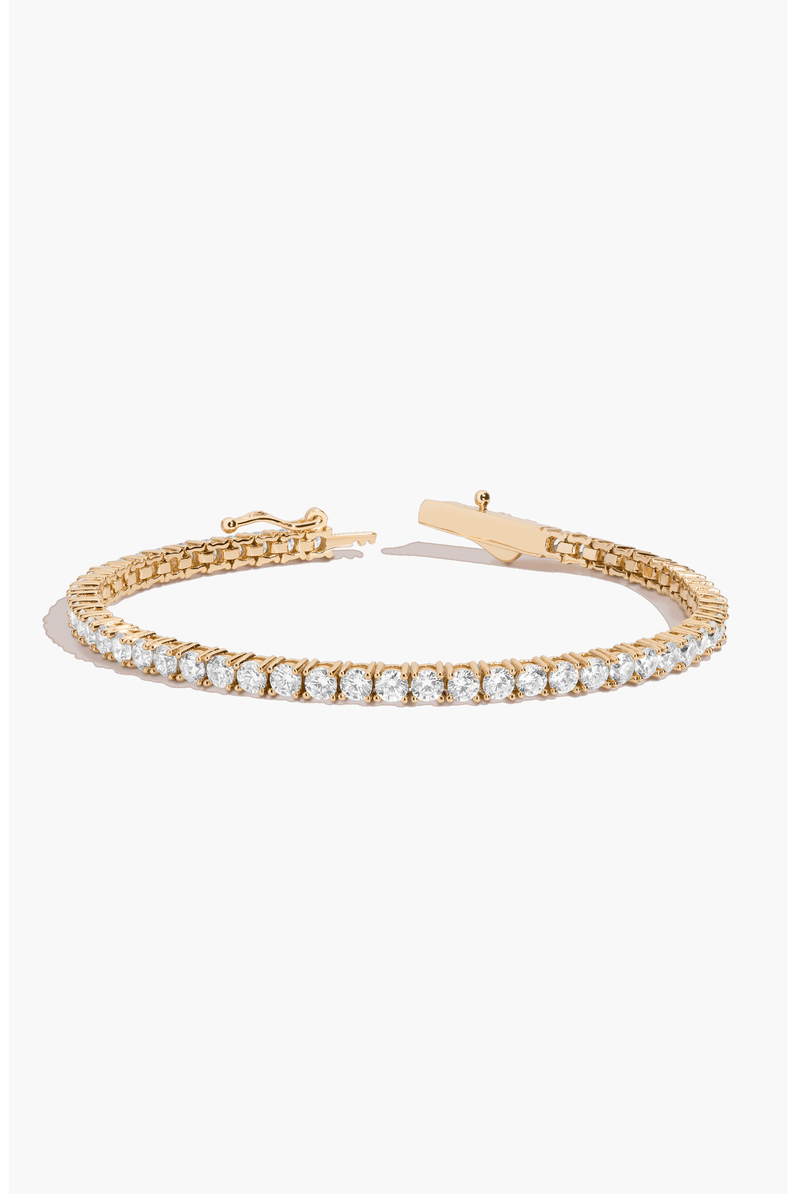 Lab Grown 6ct White Sapphire Tennis Bracelet (Women) | Nordstrom | Nordstrom