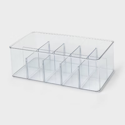 12"x6"x4" Bin Organizer Clear - Brightroom™ | Target