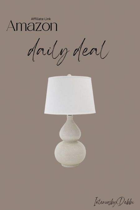 Amazon Deal
Gourd shaped lamp, daily deal, table lamp, transitional home, modern decor, amazon find, amazon home, target home decor, mcgee and co, studio mcgee, amazon must have, pottery barn, Walmart finds, affordable decor, home styling, budget friendly, accessories, neutral decor, home finds, new arrival, coming soon, sale alert, high end look for less, Amazon favorites, Target finds, cozy, modern, earthy, transitional, luxe, romantic, home decor, budget friendly decor, Amazon decor #amazonhome #founditonamazon

#LTKSaleAlert #LTKHome #LTKSeasonal