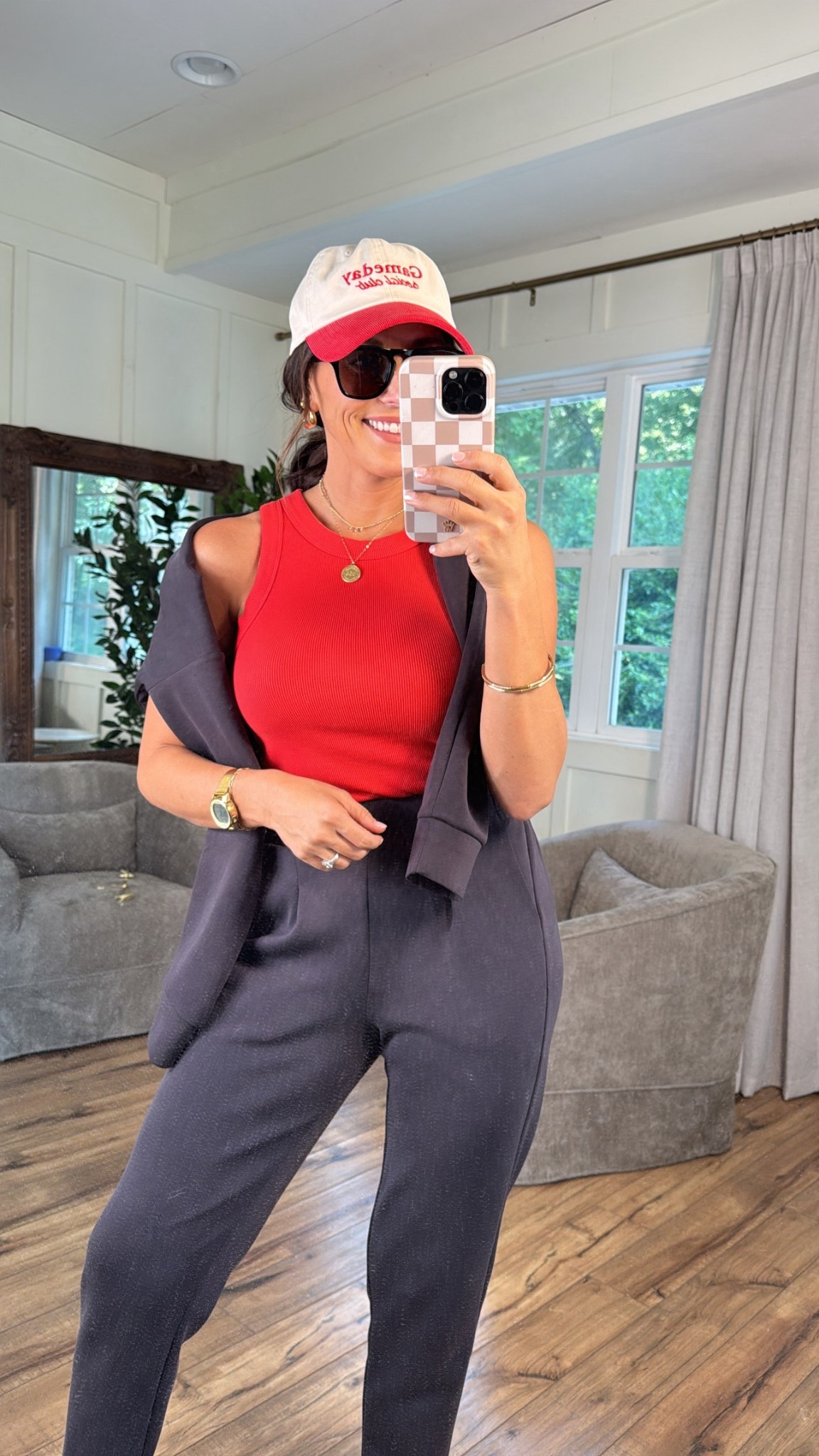 cute, comfy, and ready for game day ⚾️

baseball outfit, sporty casual look, athleisure outfit, red top outfit, black leggings outfit, mom outfit idea, comfy everyday wear, casual sporty style, game day look

#ltkfashion #ltkdeals #athleisurestyle #sportychic #gamedaystyle #casualoutfit #budgetstyle #ootdfashion #ltkstyleinspo


#LTKPetite