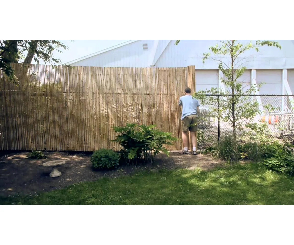 96'' H x 96'' W Solid Wood Fence Panels | Wayfair North America