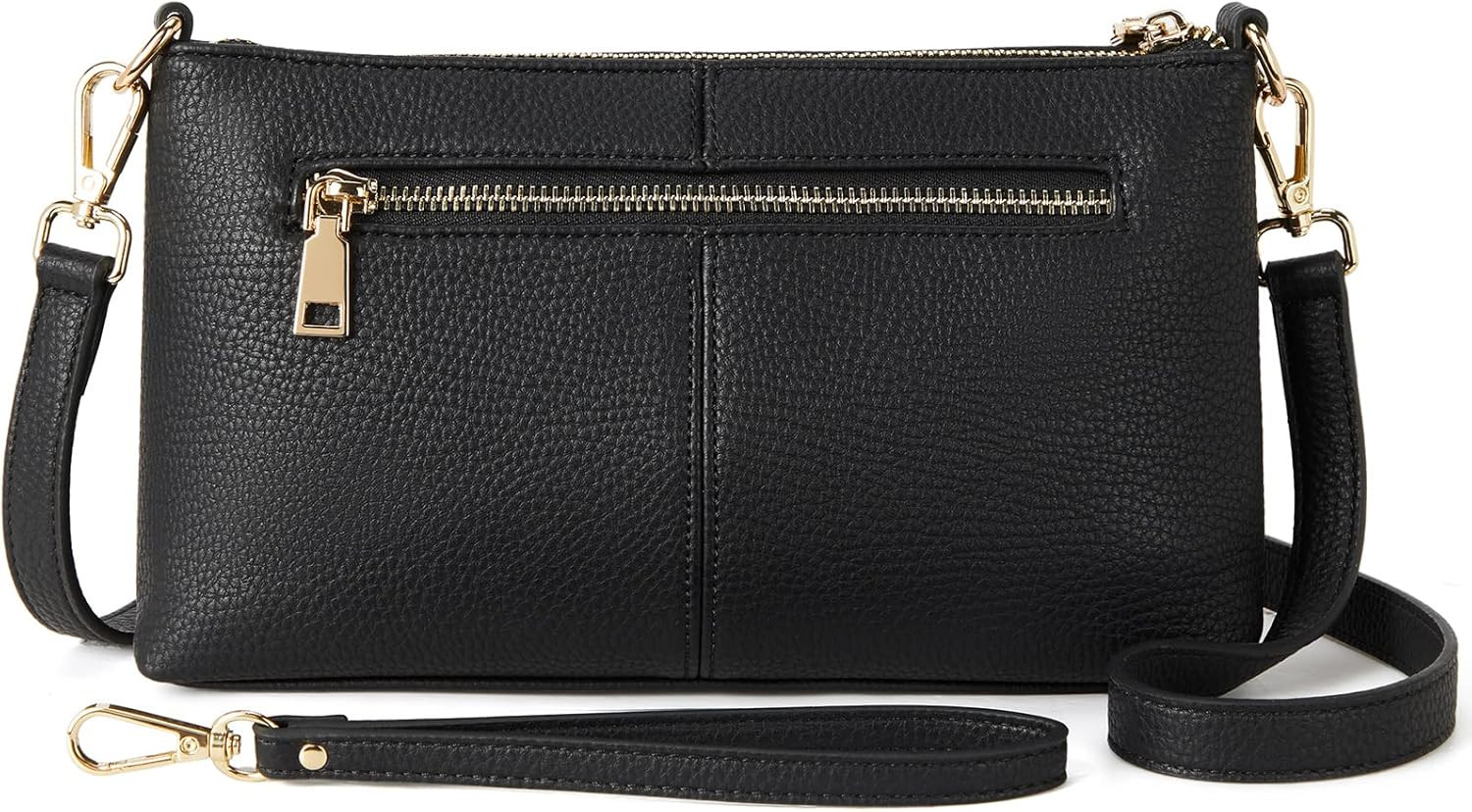 BOSTANTEN Small Purses for Women Crossbody Bags Leather Wristlet Purses Envelope Clutch Purse | Amazon (US)