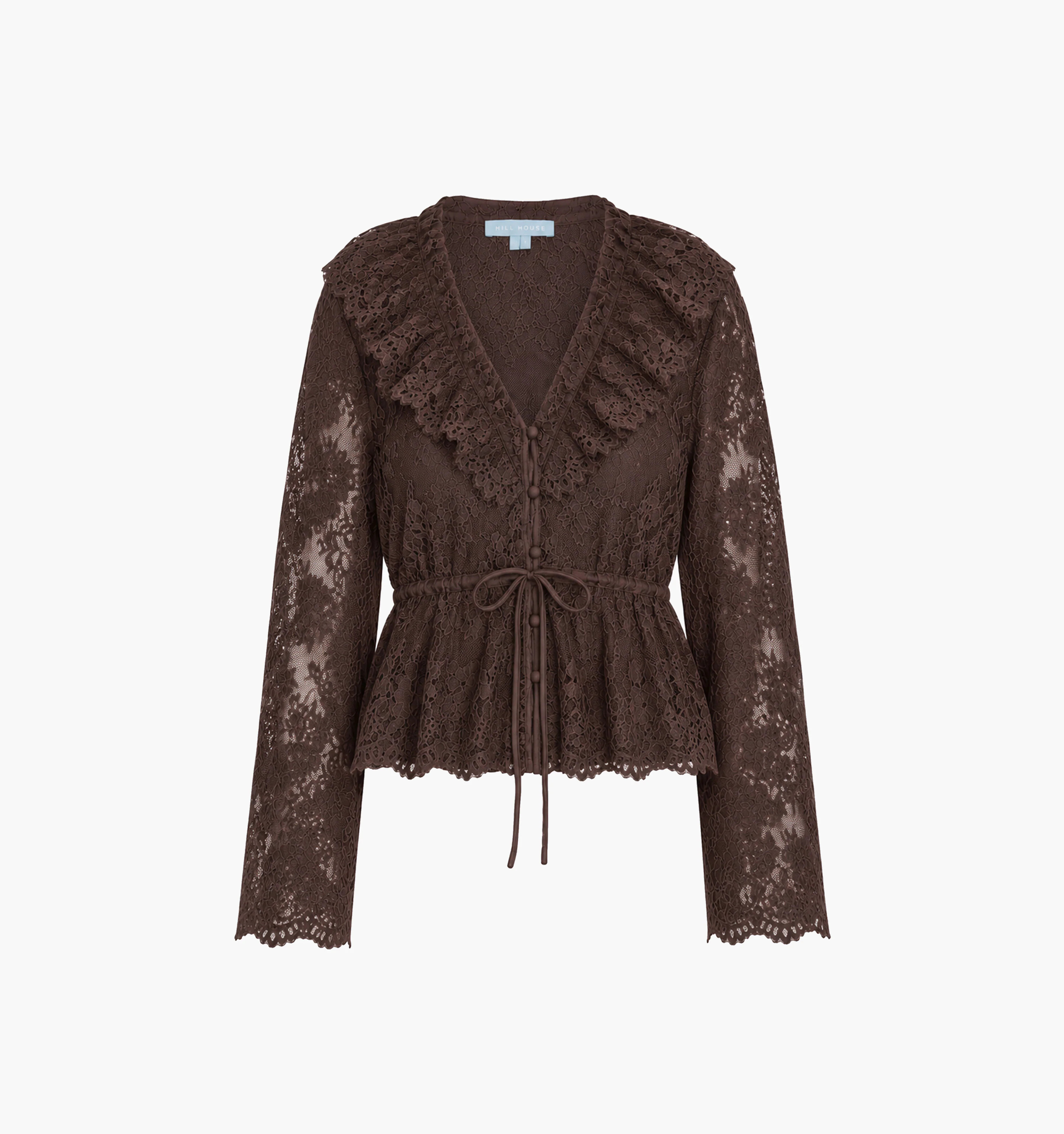 The Zoya Top -  Chocolate Chocolate / L | Hill House Home US