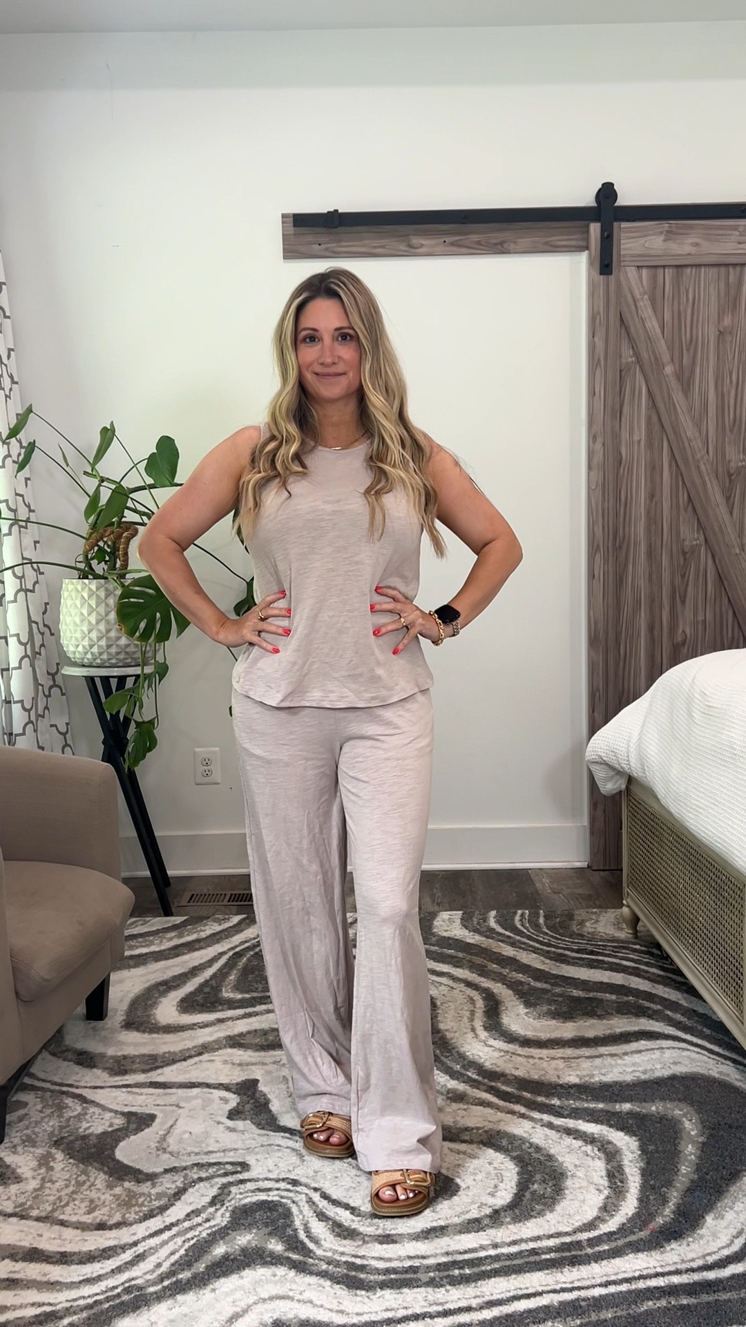 Who says workwear can't be comfy? This two-piece set is polished enough for meetings but easy enough for chasing your little ones after.
#amazonfashion #casualwear #transitionallook #neutralstyle

#LTKSeasonal #LTKFindsUnder50 #LTKStyleTip