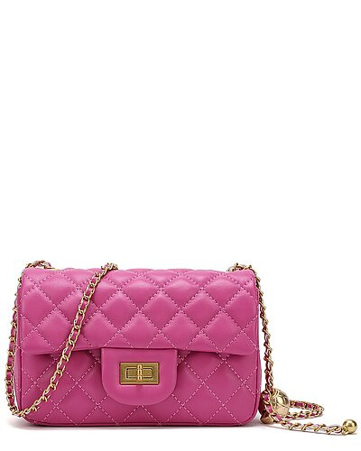 Quilted Leather Crossbody Shoulder Bag | Rue La La