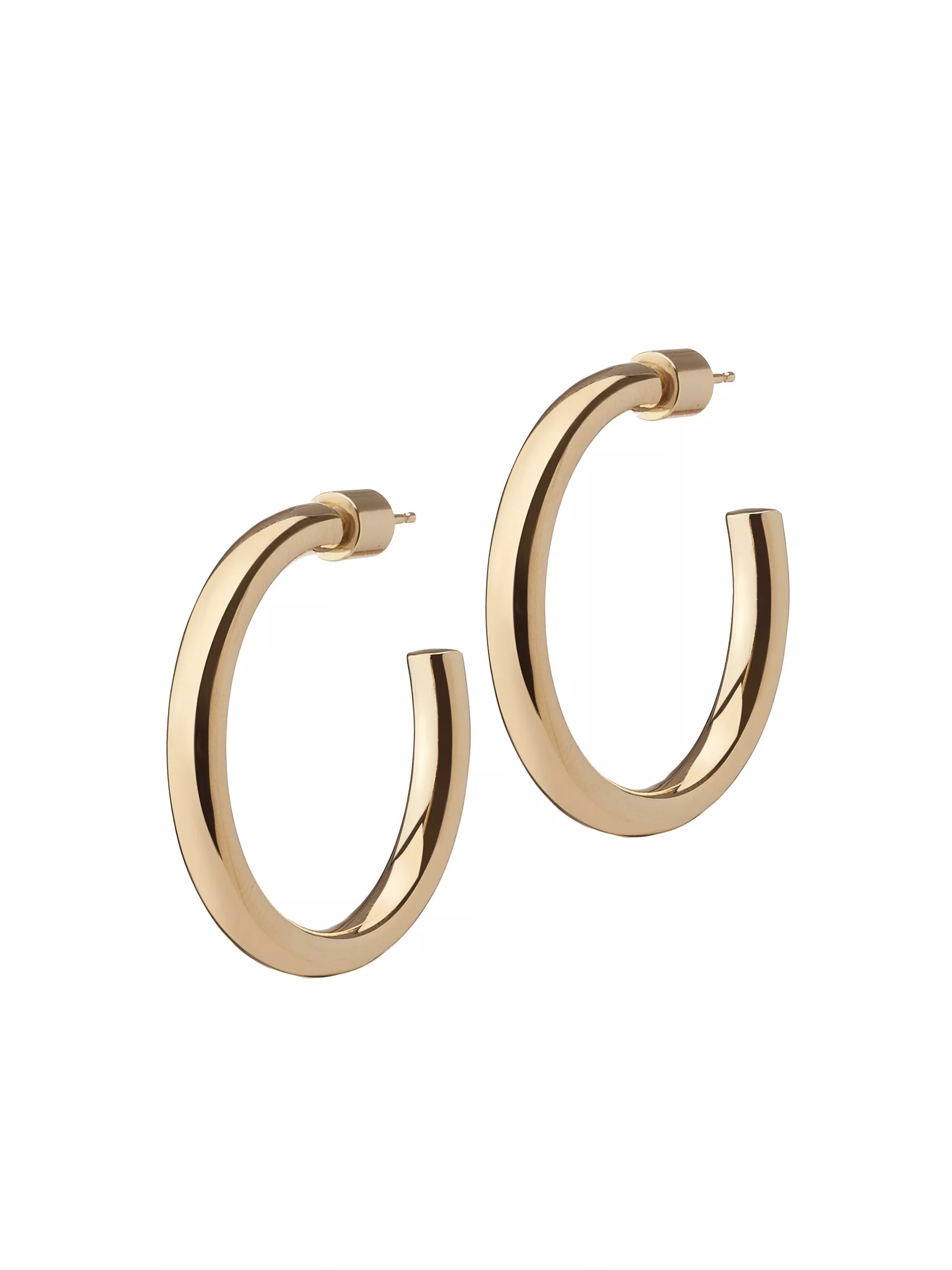 Lilly 10K-Gold-Plated Mini Hoop Earrings | Saks Fifth Avenue