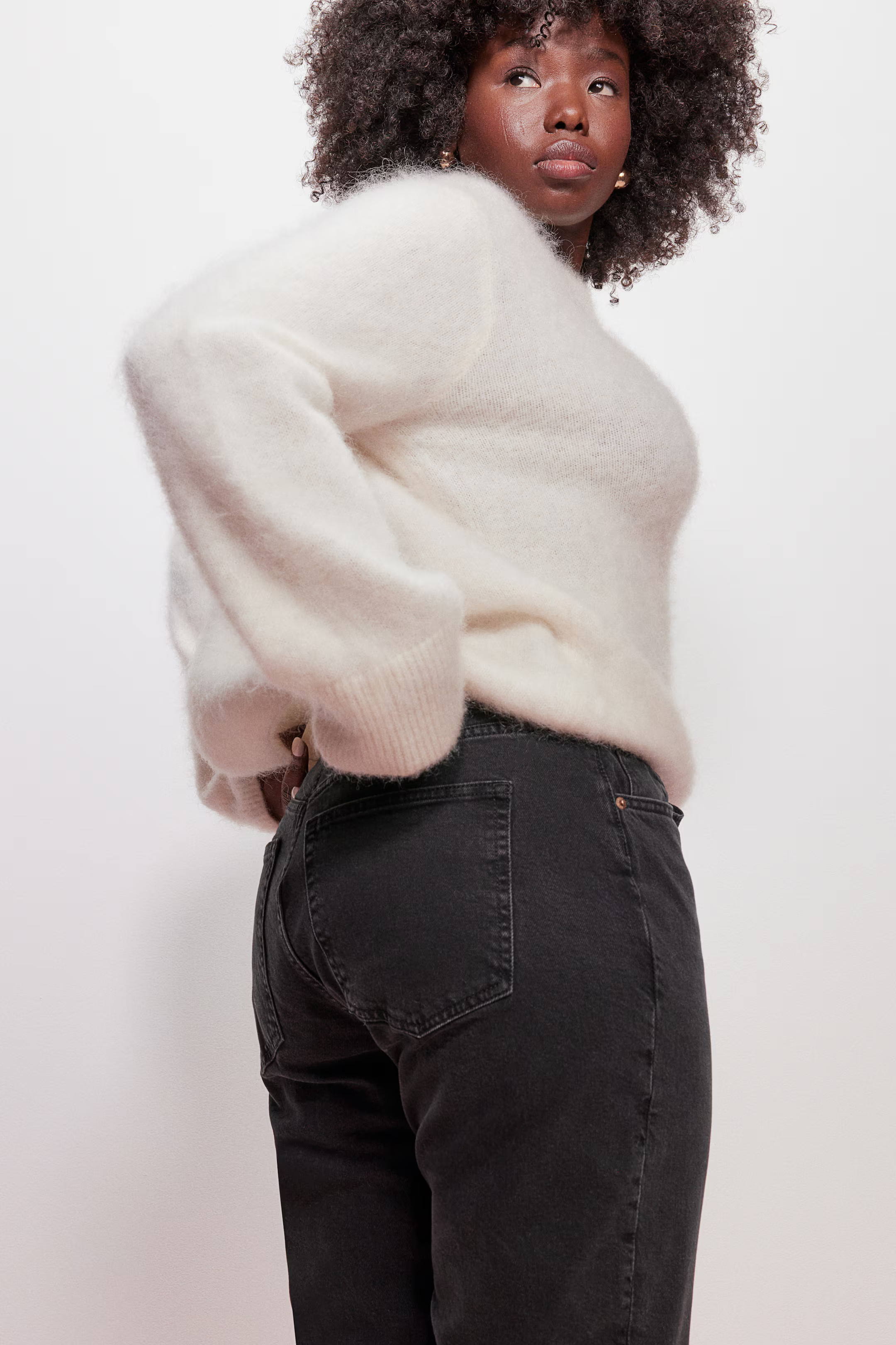 Slim Mom High Ankle Jeans - Denim blue - Ladies | H&M US | H&M (US + CA)