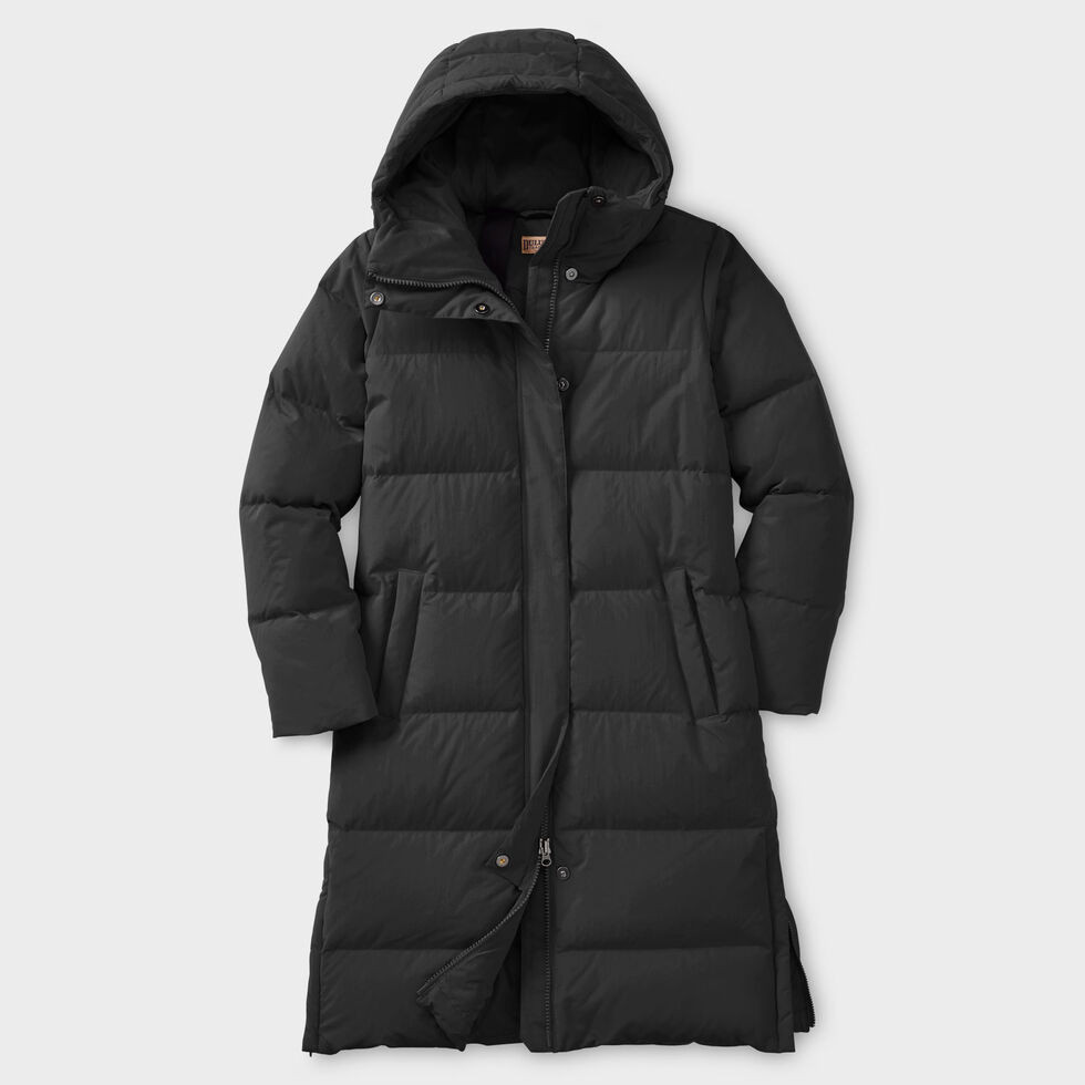 Women's Ruffer Puffer Arctic Down Long Coat | Duluth Trading Company