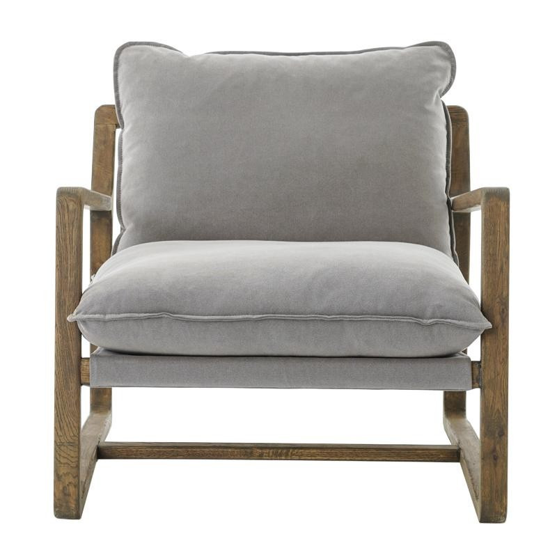 Ava Lounge Chair- Pewter - Eclectic Goods | Eclectic Goods
