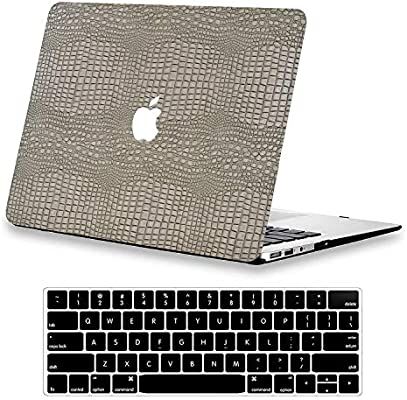 Case for MacBook Air 13 inch A1369 A1466 DTangLsm Premium Leather Hard Shell Case & Keyboard Cove... | Amazon (US)