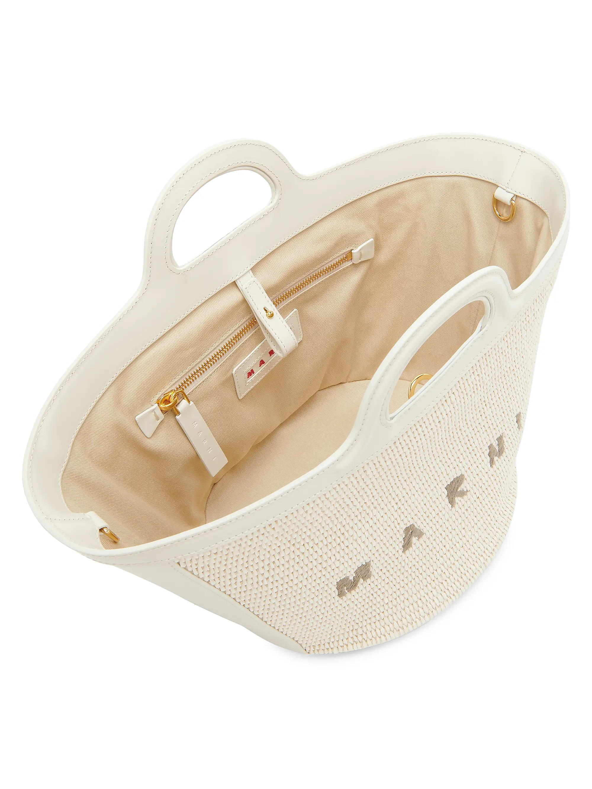 Small Tropicalia Leather-Trimmed Logo Shoulder Bag | Saks Fifth Avenue