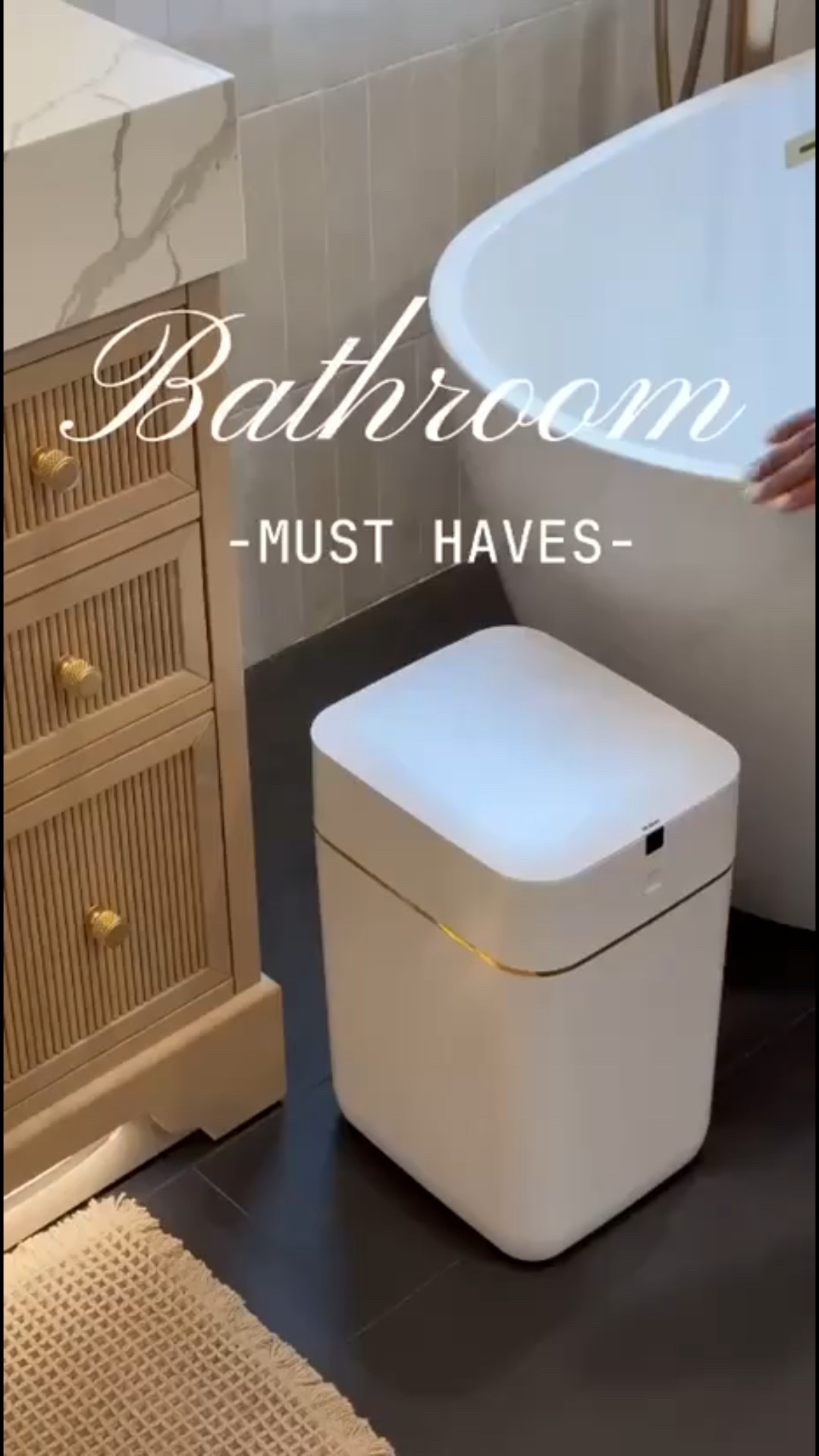 Tired of applying stickers to your containers only to have them turn out crooked? 😆 Try this simple hack: flip the new sticker and align it with the existing sticker, then roll the container to apply it evenly. Voilà! Perfectly placed stickers every time! 


Here are my top picks for practical yet stylish bathroom essentials!

1.  Automatic Trash Can: This game-changing trash can is self-emptying, making bathroom cleanup a breeze.

2.  Designer Shower Soap Dispensers: Elevate your bathroom's aesthetic with these sleek, high-end looking dispensers.

3.  Versatile Suction Hooks: These hooks work wonders on glass, textured tile, and even come with 3M attachments for added security on rough surfaces.

4.  Hair Catcher: A must-have for avoiding clogged drains, this handy tool keeps your bathroom plumbing flowing freely.

5.  I'm loving the Nordic-style teak bath mats, which come in various sizes and finishes, including oiled. 

6. The acrylic bath tray is also stunning, with its clear design that adds a touch of minimalist chic. 

7. Waffle bath mats are another must-have - they're not only gorgeous, but also non-slip. 

8. And for a practical touch, a soap and lotion pedestal is a game-changer, keeping water spills and accumulation under control.

9. These finds combine functionality with style, making them perfect for a practical bathroom upgrade!


#LTKHome #LTKStyleTip #LTKSaleAlert