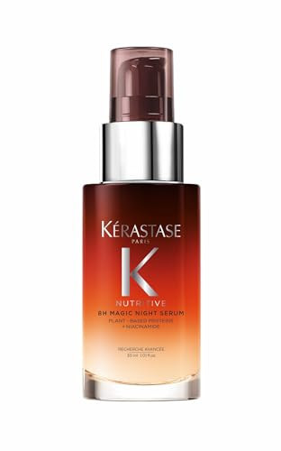KERASTASE Nutritive 8HR Magic Night Hair Serum - Overnight Beauty Sleep Nourishing Serum, Deeply Conditions, Reduces Tangles & Prevents Frizz, For All Hair Types, 1.01 Fl Oz | Amazon (US)