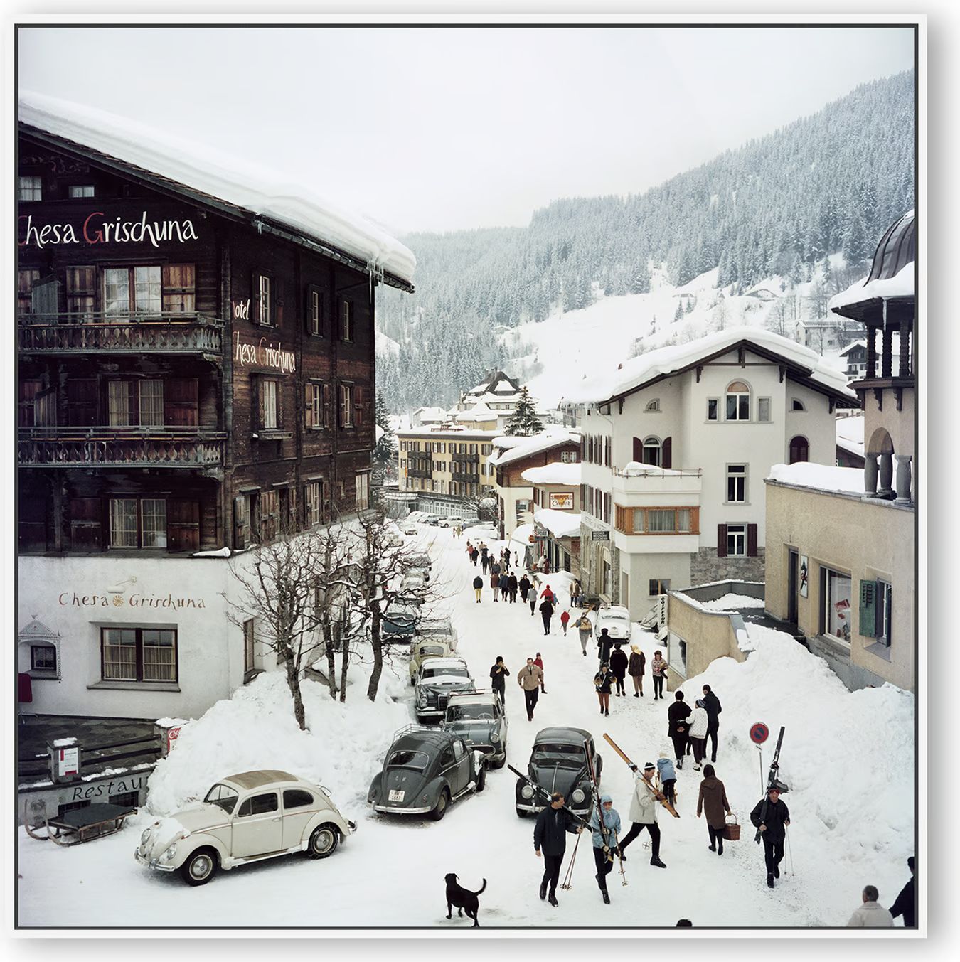 Klosters by Slim Aarons | Layla Grayce
