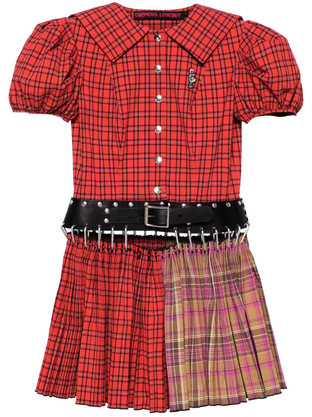 Chopova Lowena Judith dress - Red | Farfetch Global