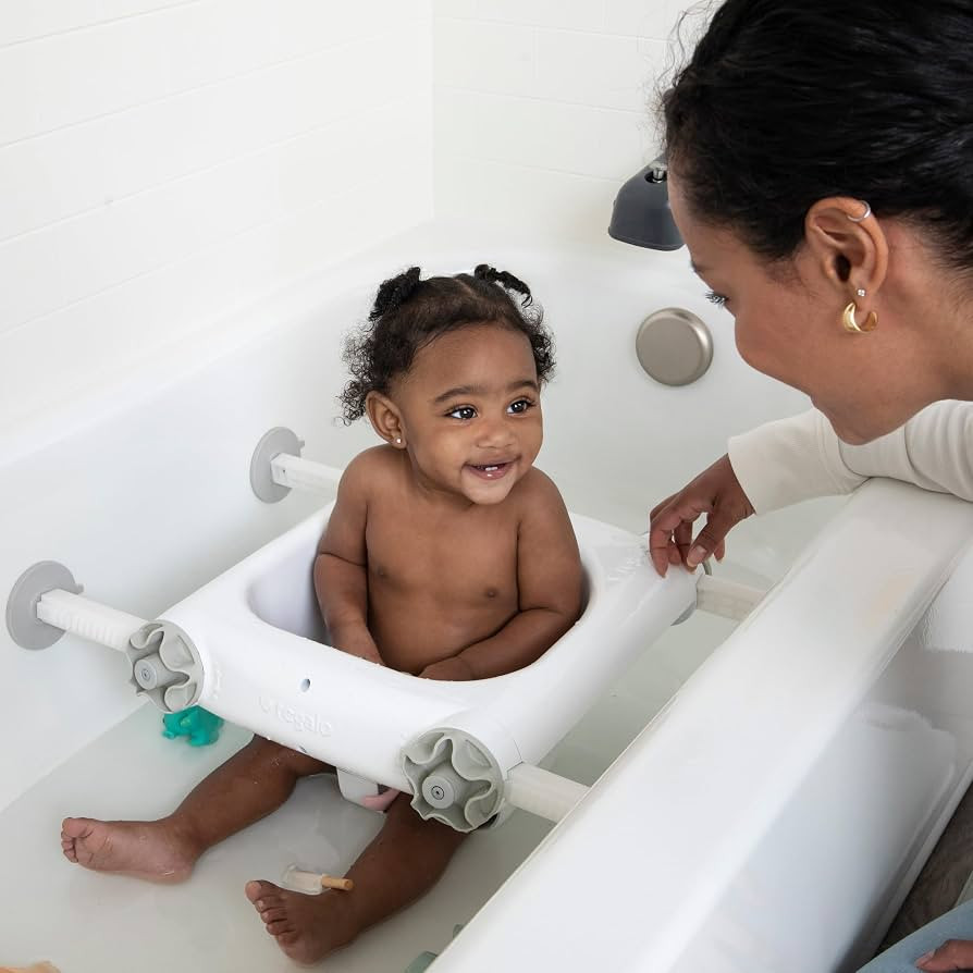 Regalo Baby Basics Baby Bath Seat with Suction Cups, Sit-Up Bath Support for Infants, Secure Baby... | Amazon (US)