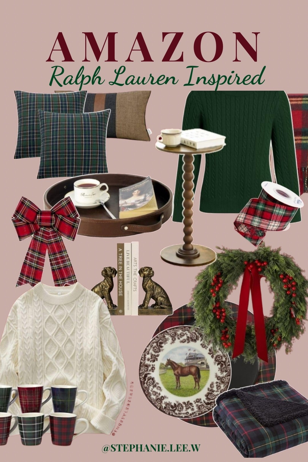 A Ralph Lauren-inspired holiday at home✨🎄

Timeless, cozy, and effortlessly elegant. Obsessed with this year's classic Christmas decorations: rich plaids, layered textures, and warm traditional holiday charm.

#christmas #holiday #home #amazonhome #amazon #christmasdecor #christmastree

#LTKHoliday #LTKHome #LTKGiftGuide