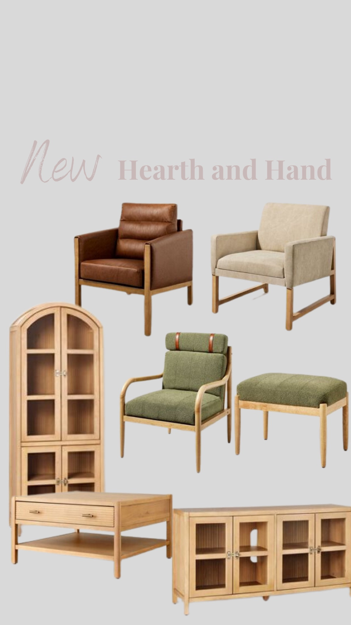 New from Hearth and Hand, gorgeous chairs and cabinets 

#LTKFind #LTKhome #LTKstyletip